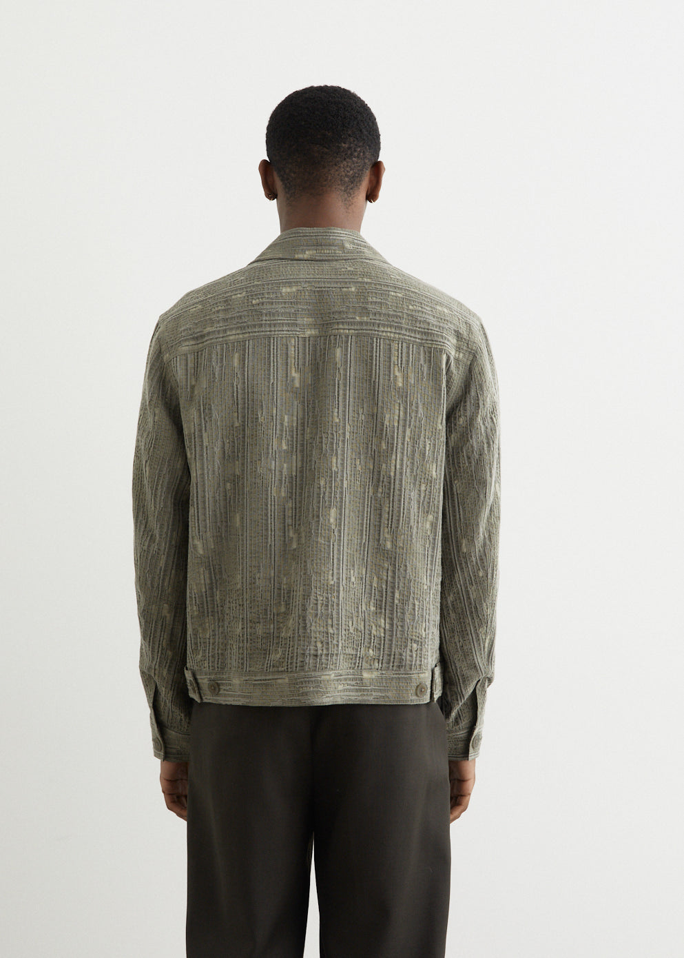 Stereo Jacquard Work Jacket