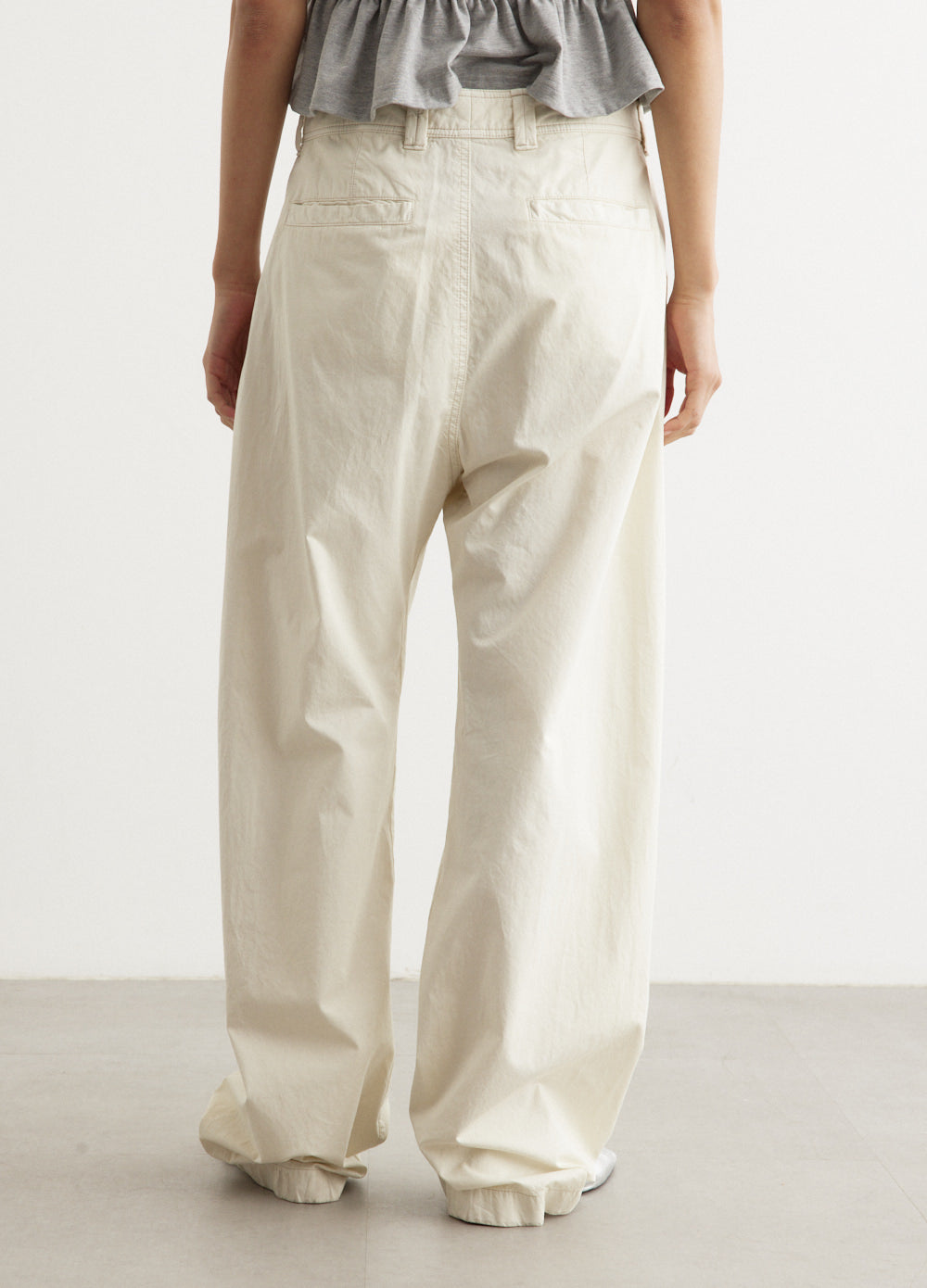 Multi-Topstitch Pants