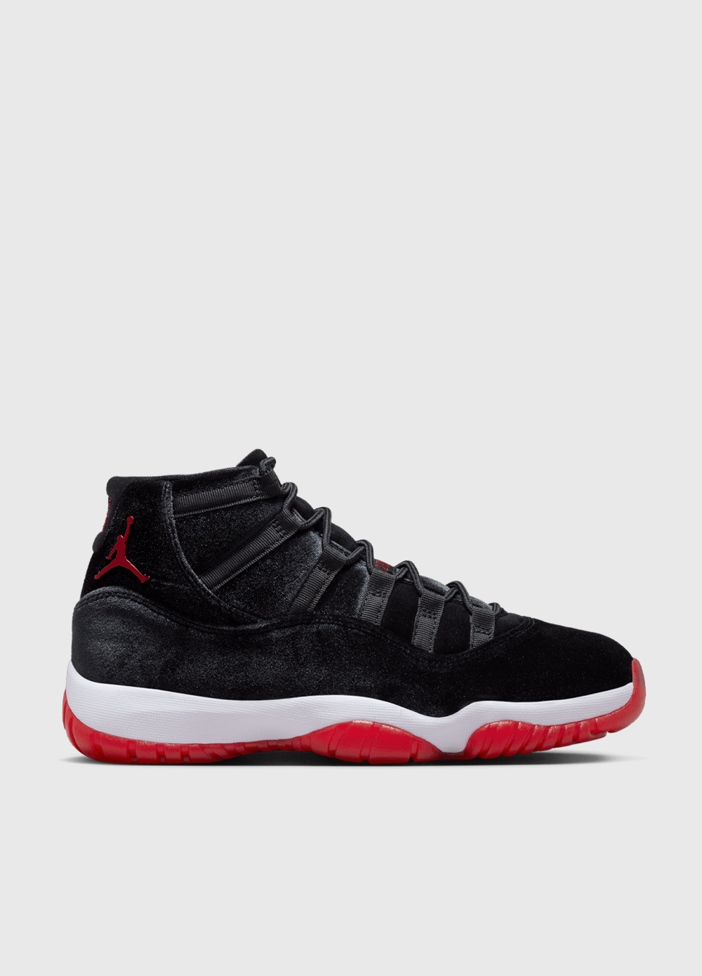 Women's Air Jordan 11 Retro 'Bred Velvet' Sneakers