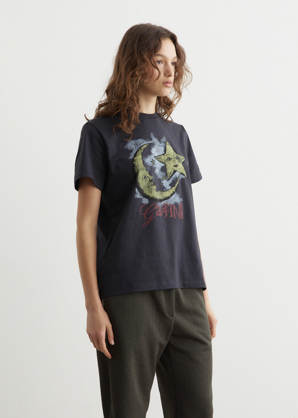 Basic Jersey Moonlight Relaxed T-Shirt