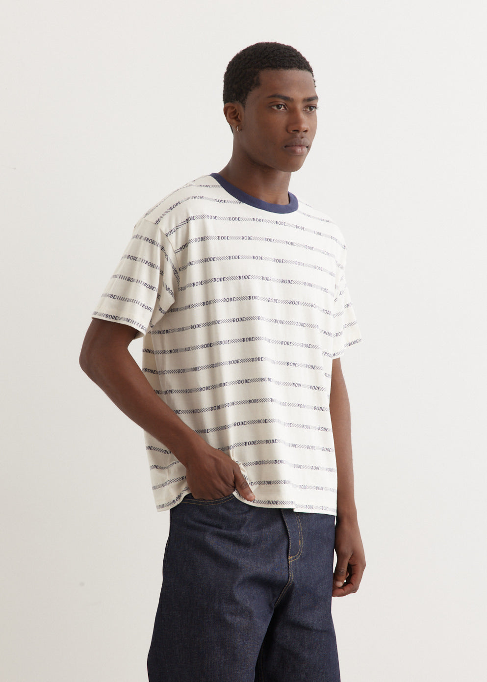 Rec Jacquard Boxy T-Shirt