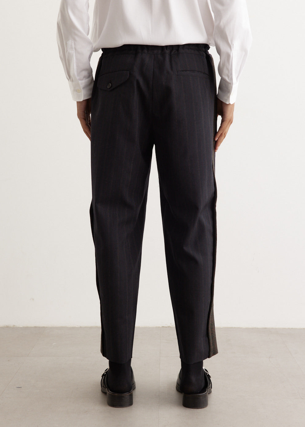 Stripe Wool Trouser