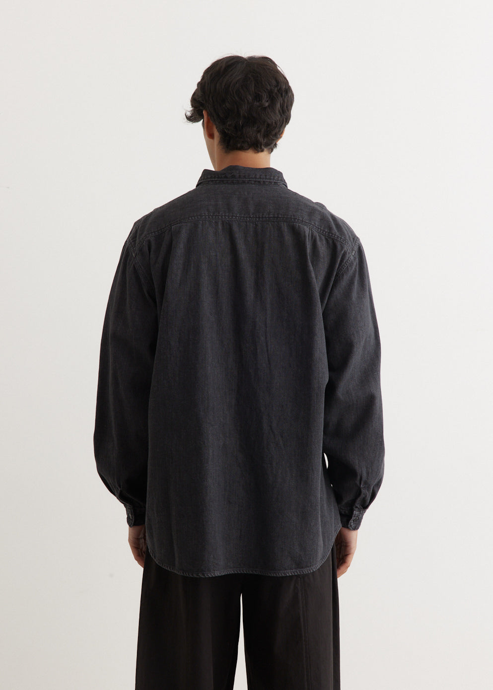 8oz BLKxECR Denim Drizzler Work Shirt