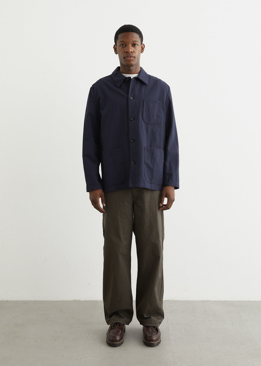 Wide Fit French Work Pants