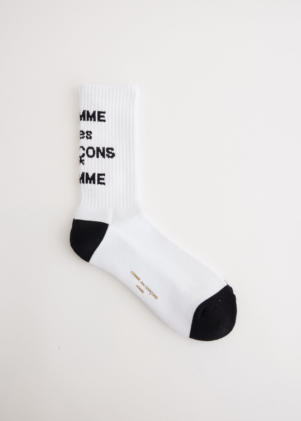 Cotton Pile Logo Socks