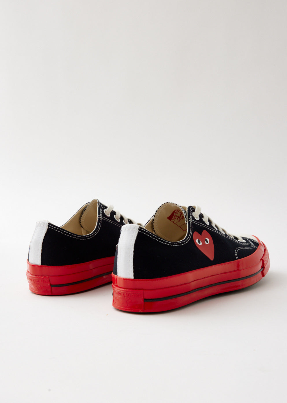 x Converse Red Sole Low Top