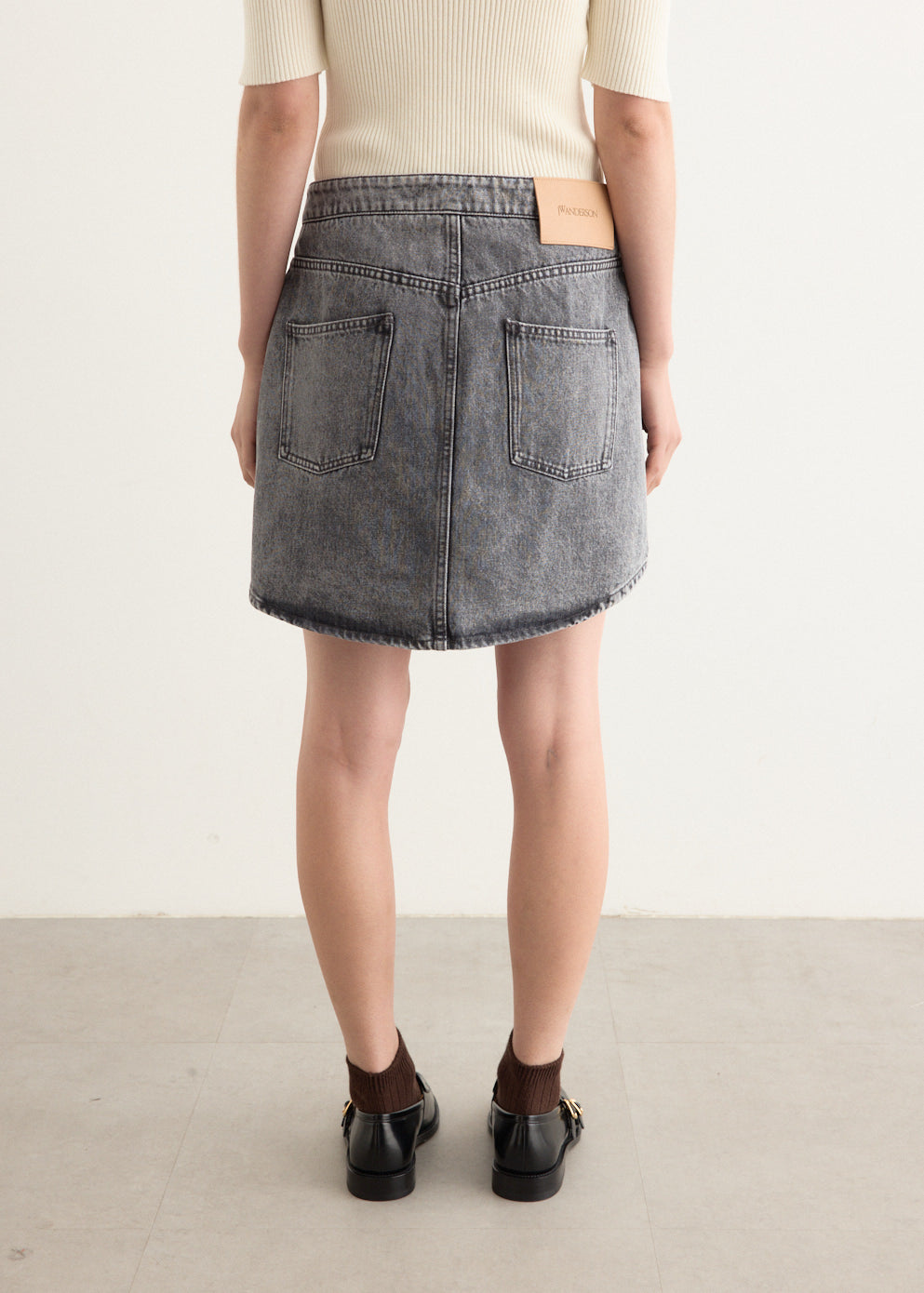 Patch Pocket Mini Skirt