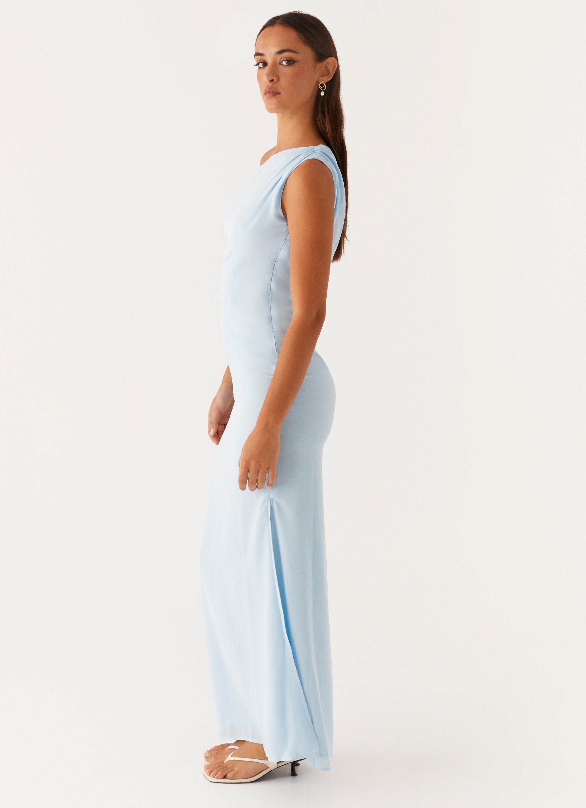 Dinner Date Maxi Dress - Blue