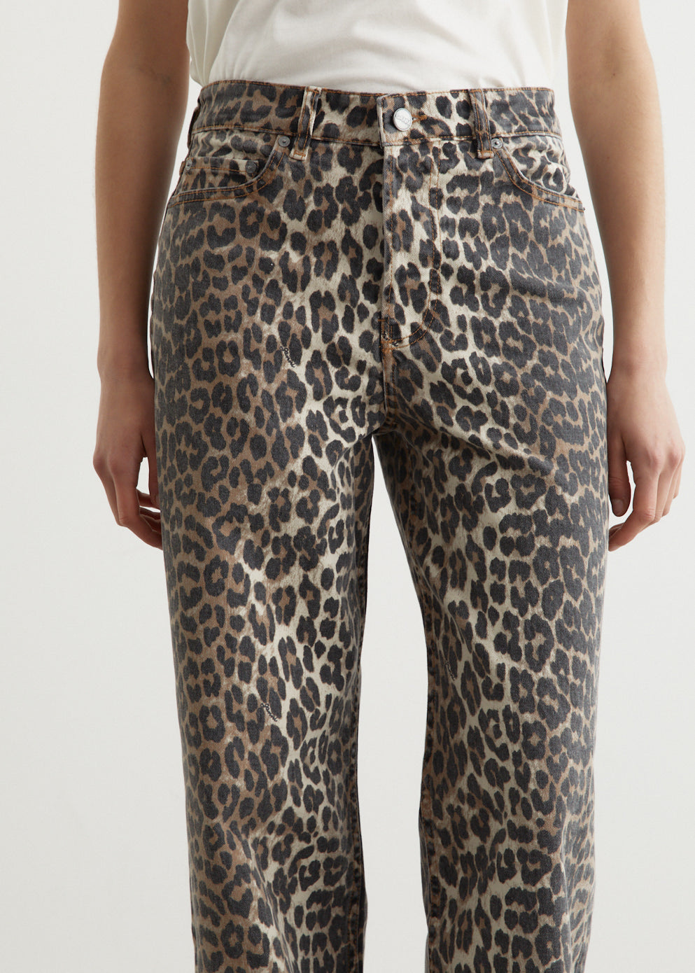 Leopard Print Izey Jeans