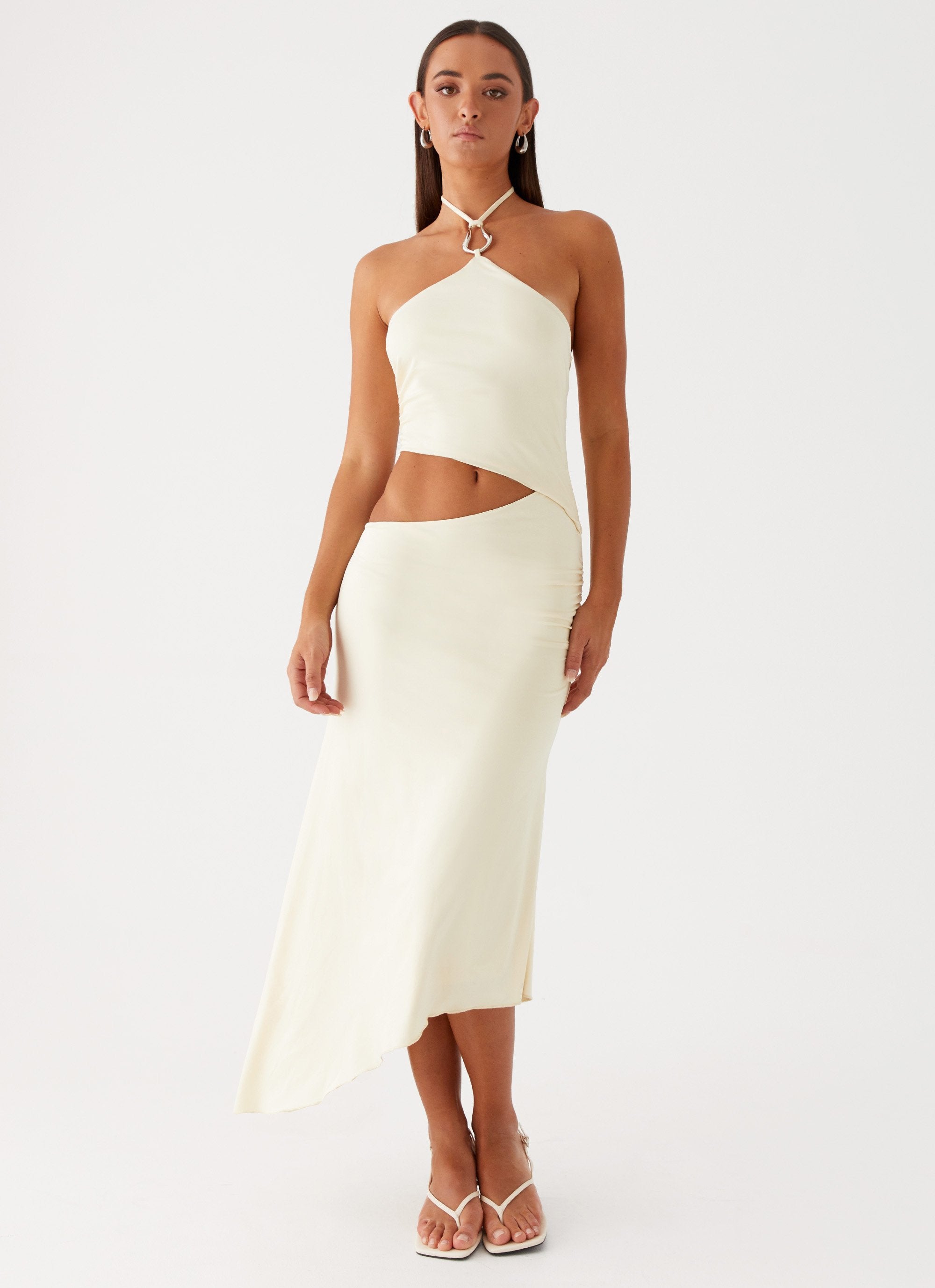 Tasha Maxi Dress - Lemon