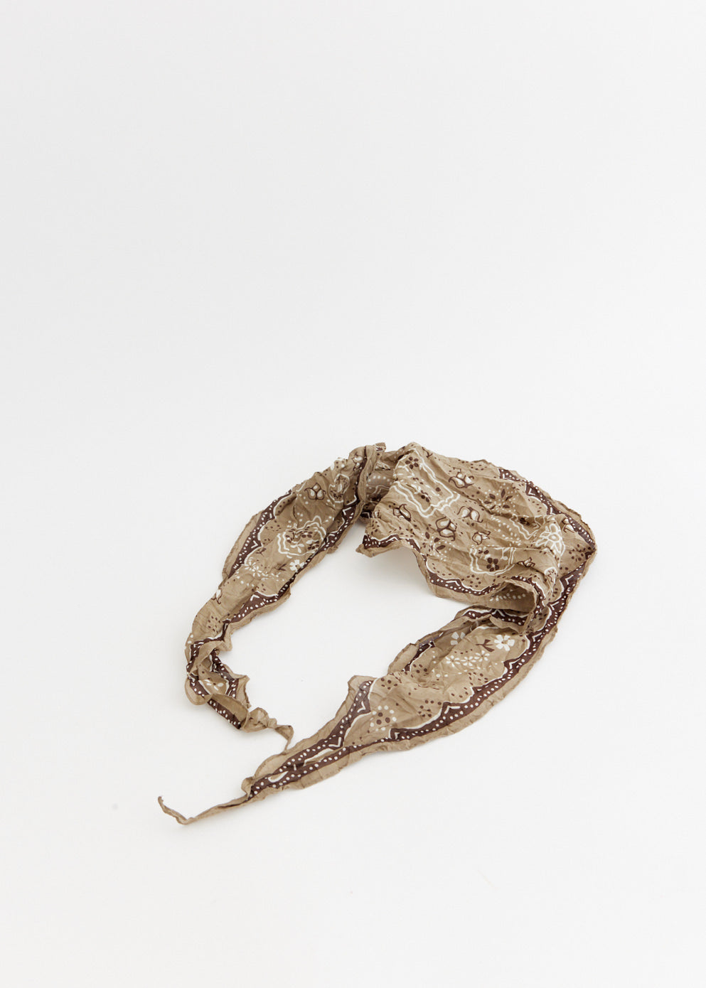 WASHER Silk Neckerchief (COOKIE)