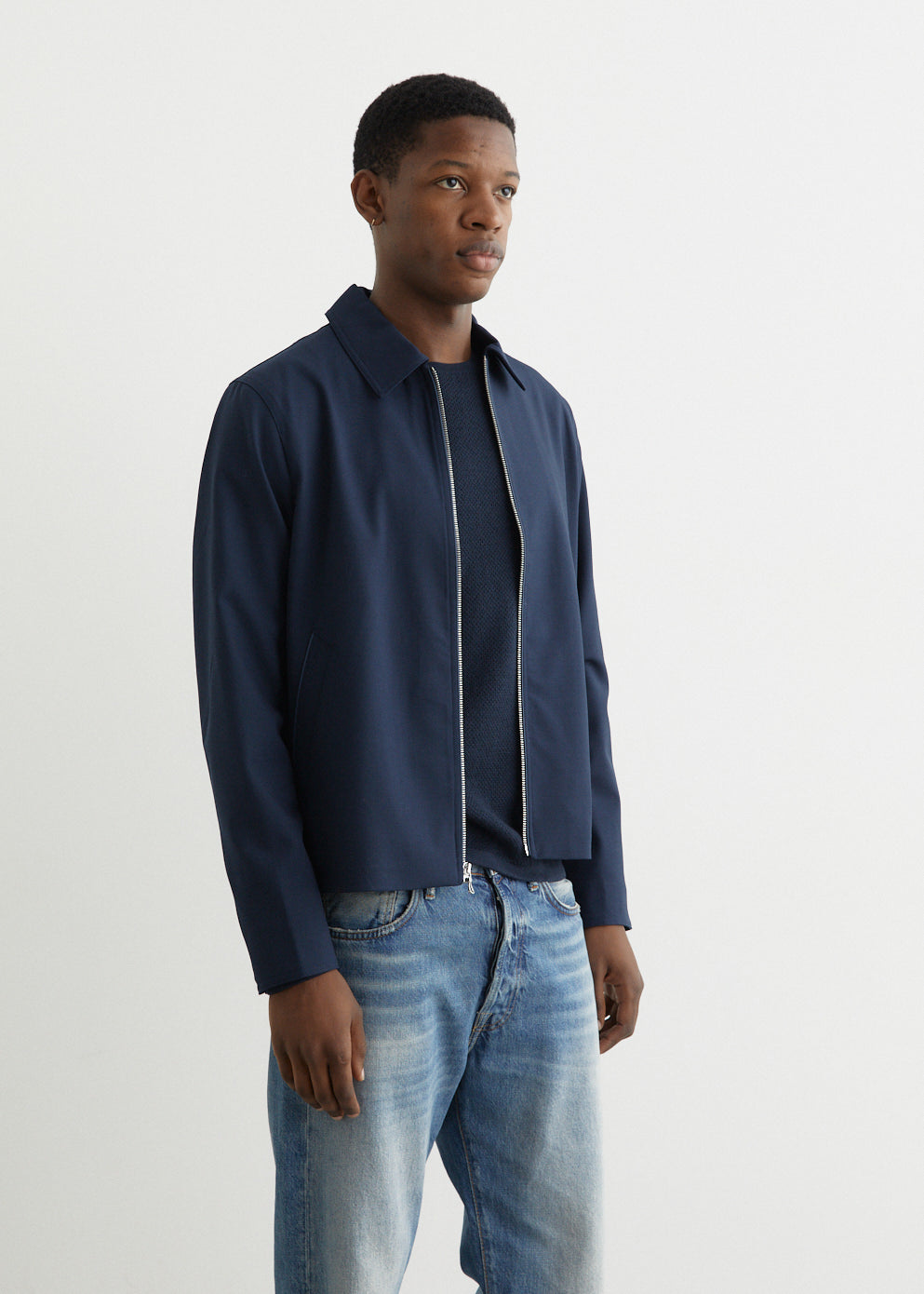 Melrose Wool Twill Jacket