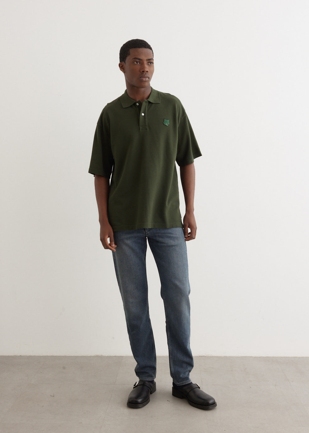Bold Fox Head Oversize Polo