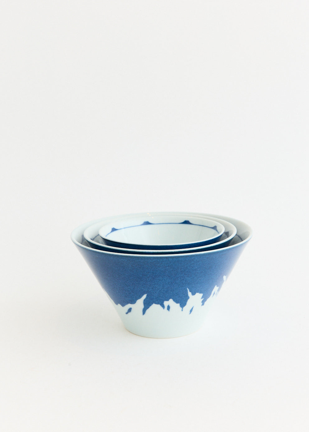 Mount Fuji Bowl Set (Set of 3)