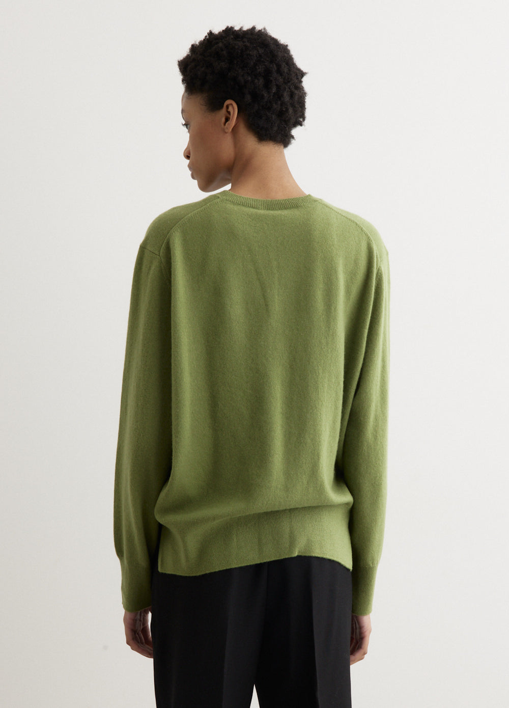 Crew-Neck Cashmere Knit