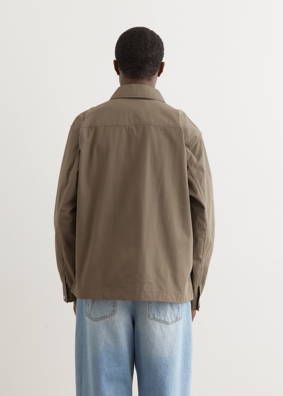 Pelle Fine Broken Twill Overshirt