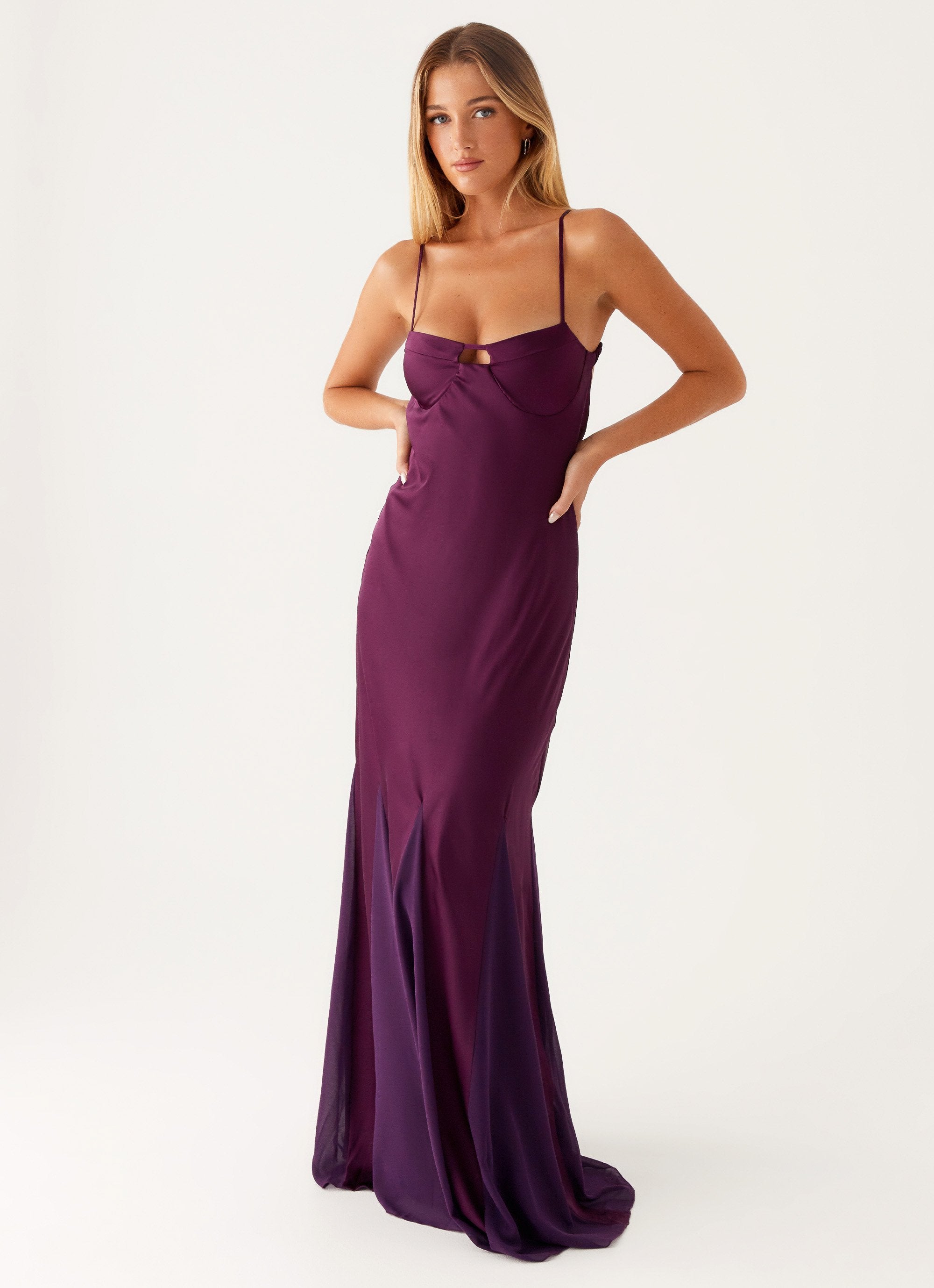 Ravello Maxi Dress - Mulberry