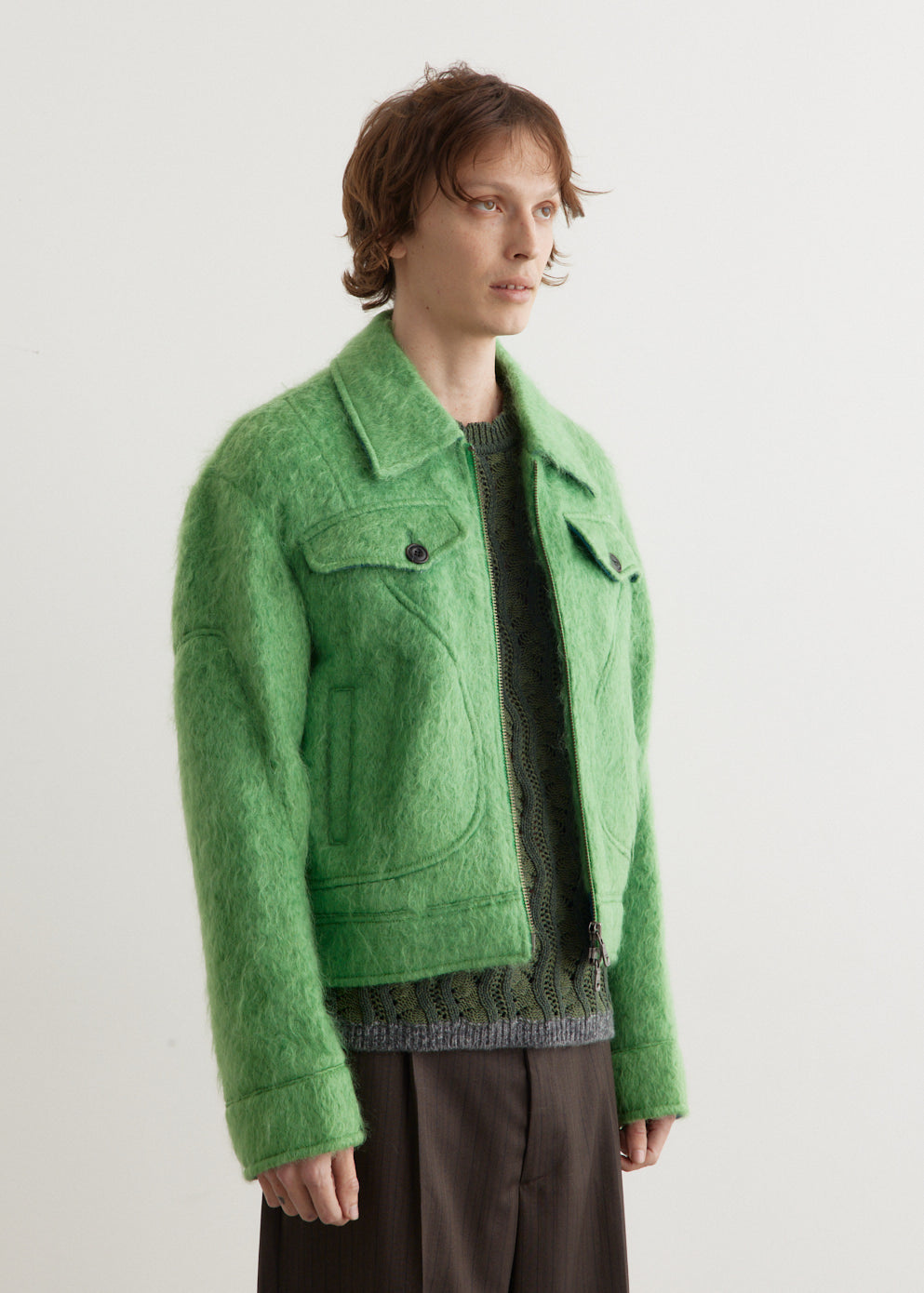 Wado Shaggy Wool Jacket