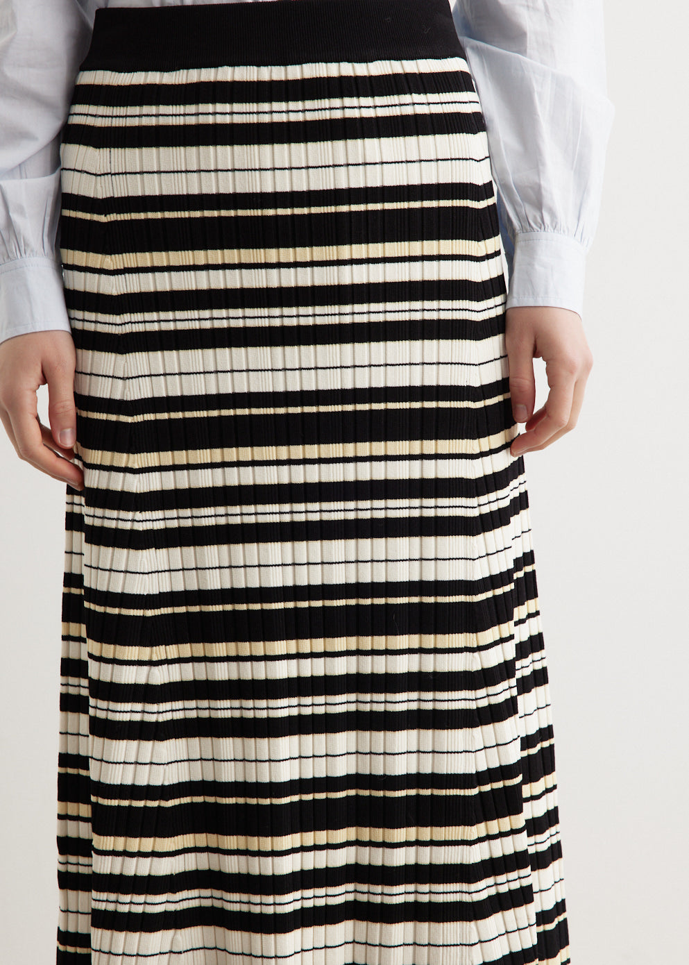 Rib Long Skirt
