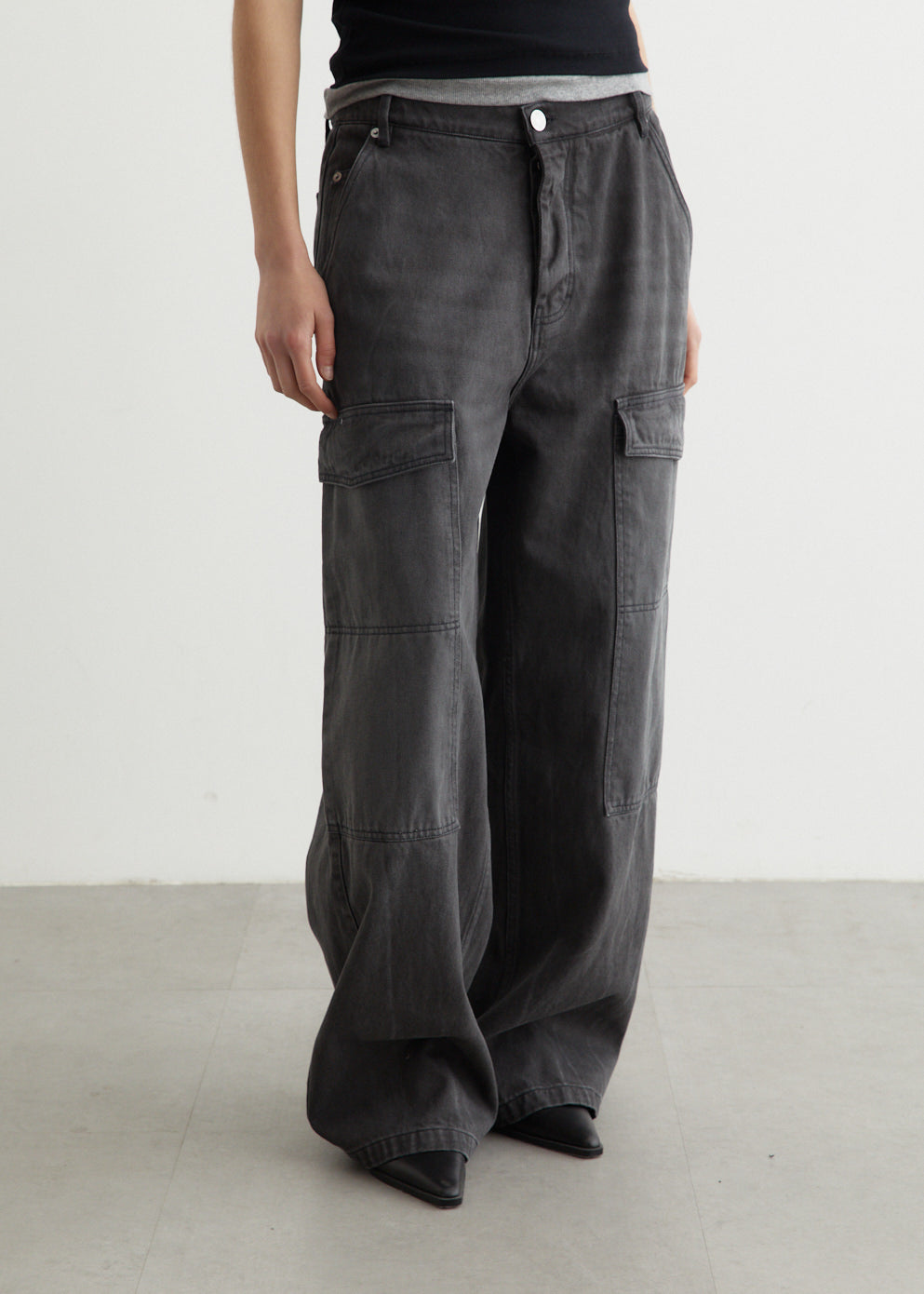 Relaxed Worker Baggy Pants