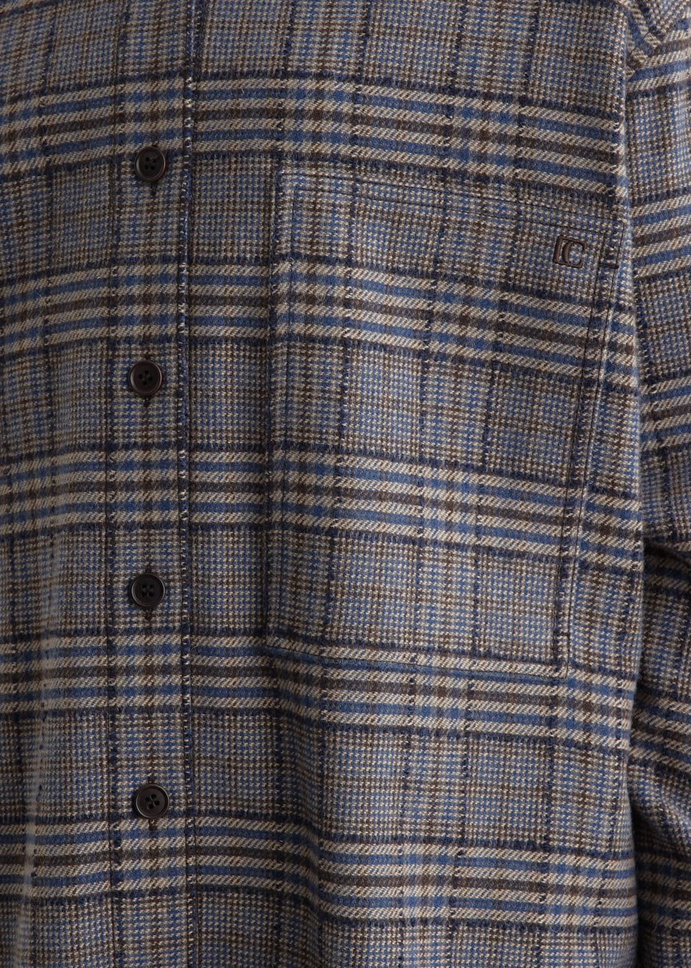 Wool Check Shirt