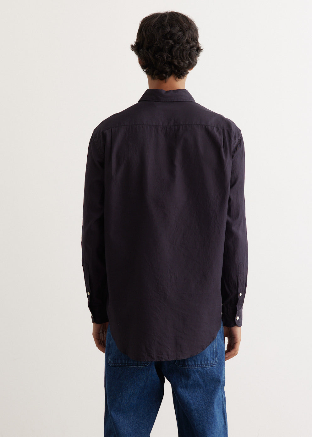 Semi Spread Collar Shirt