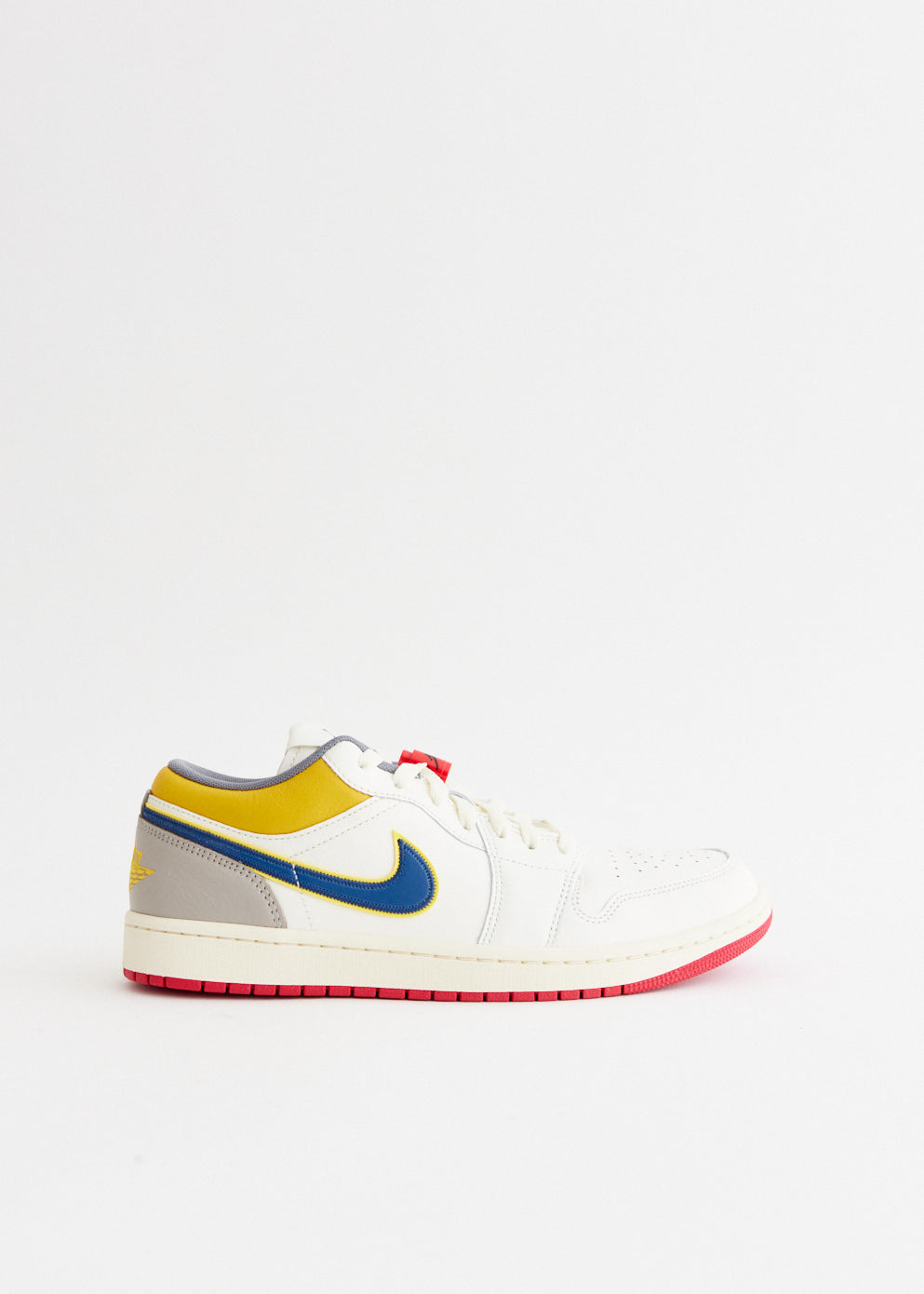 Air Jordan 1 Low PRM 'Sail Brave Blue' Sneakers