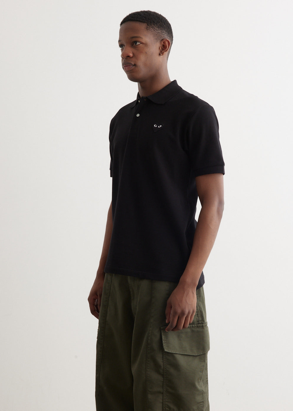 Black Emblem Polo