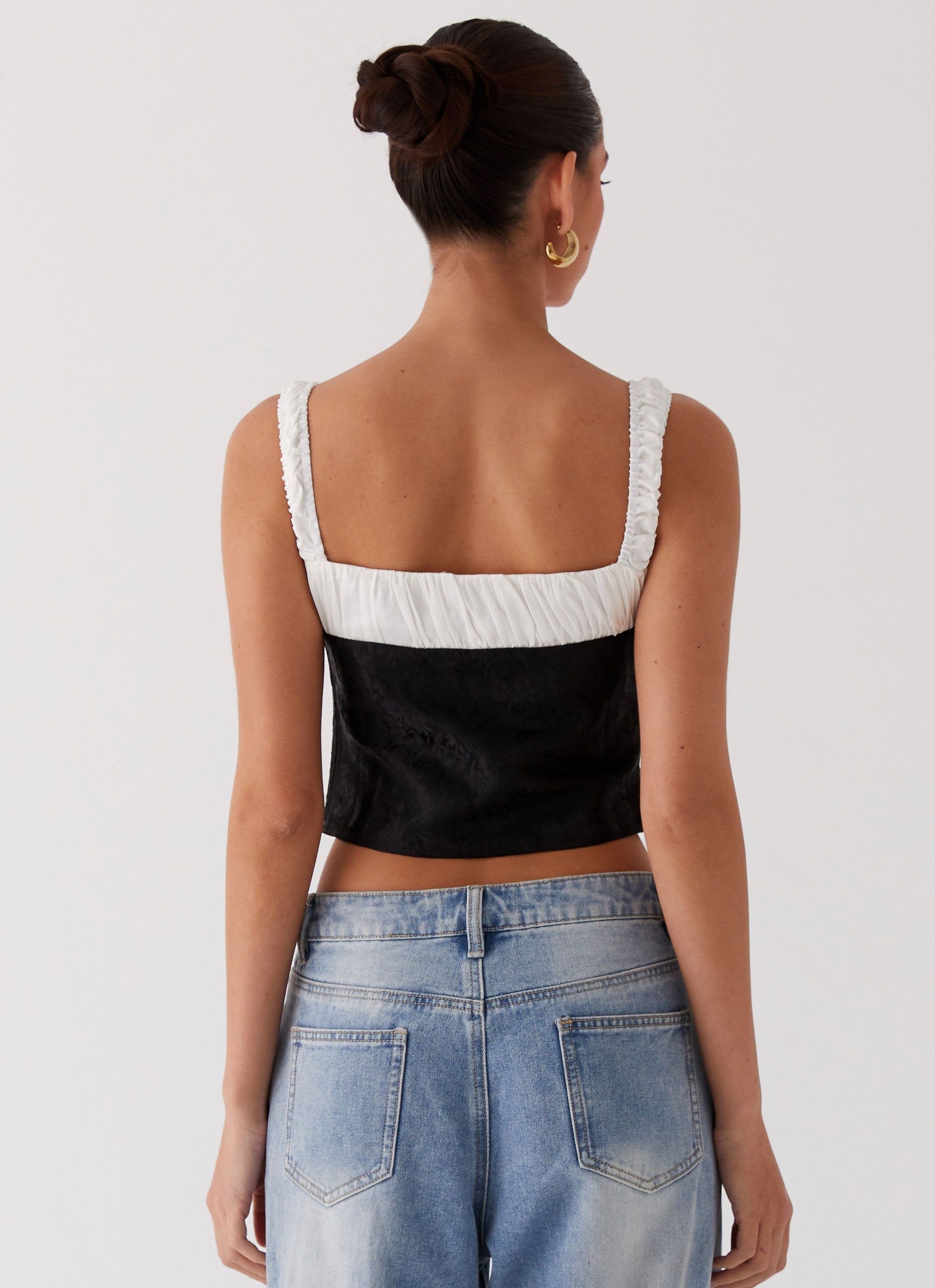 Ryder Bustier Top - Black