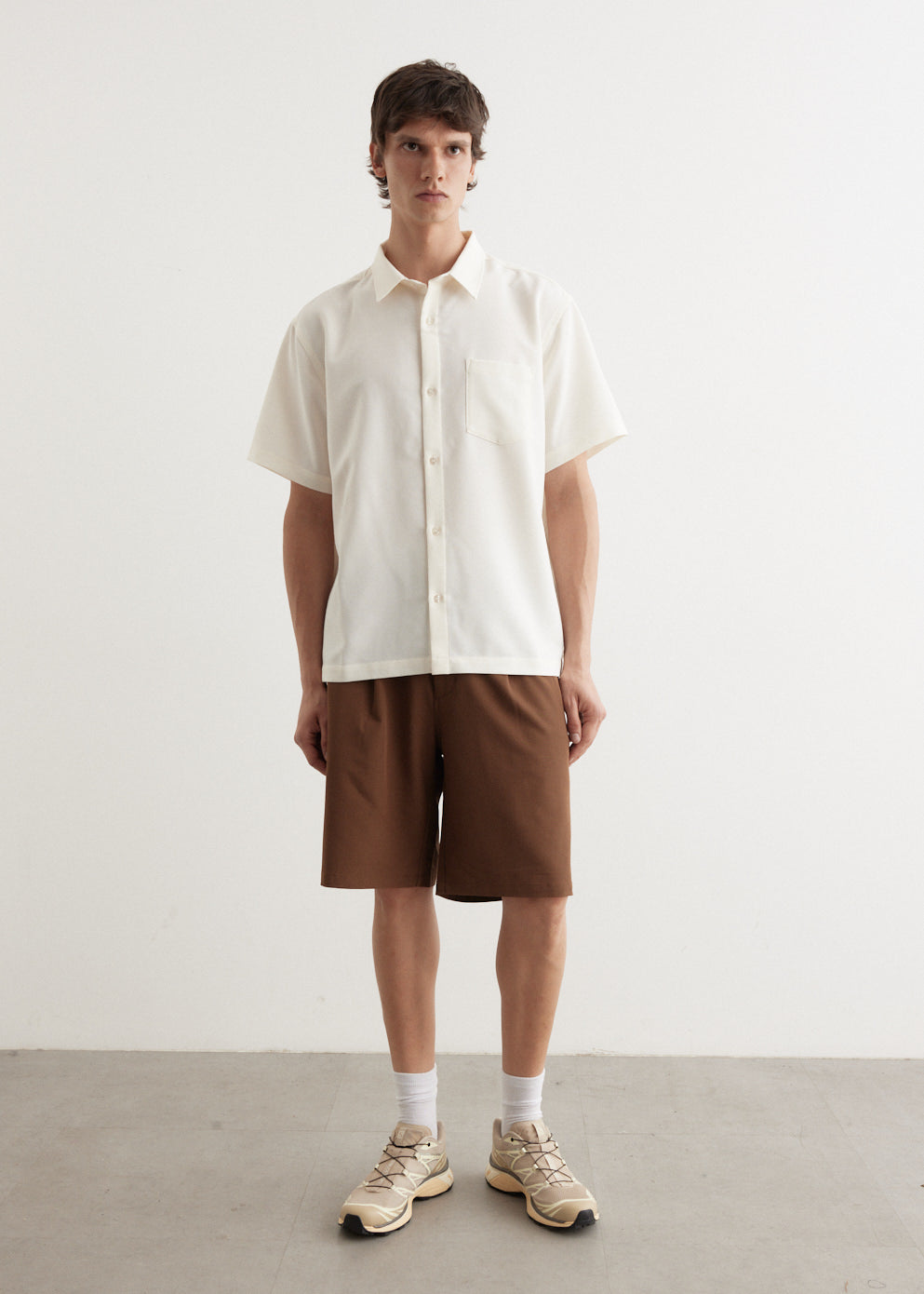 Lightweight Wool Walk Shorts
