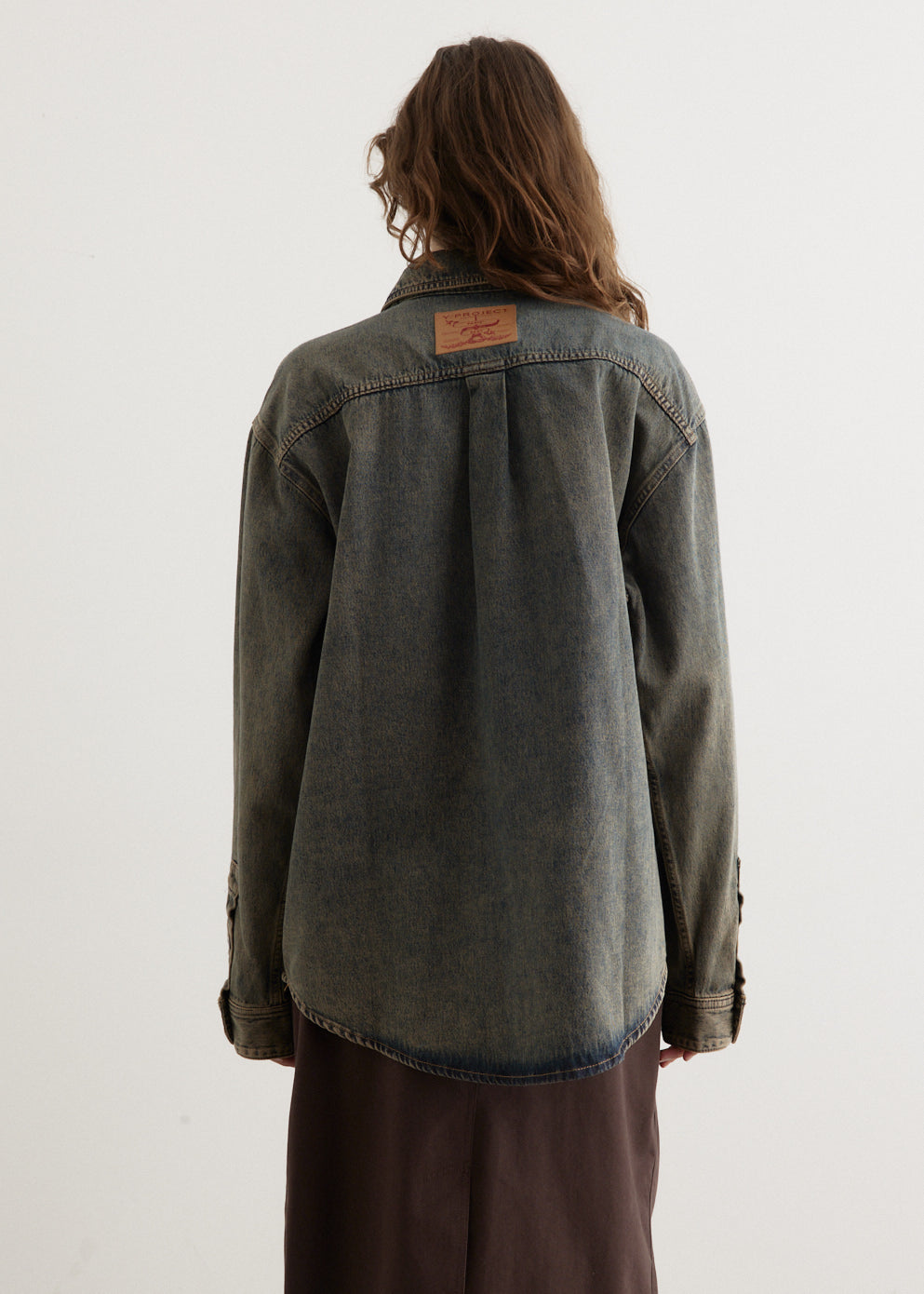 Hook And Eye Denim Shirt