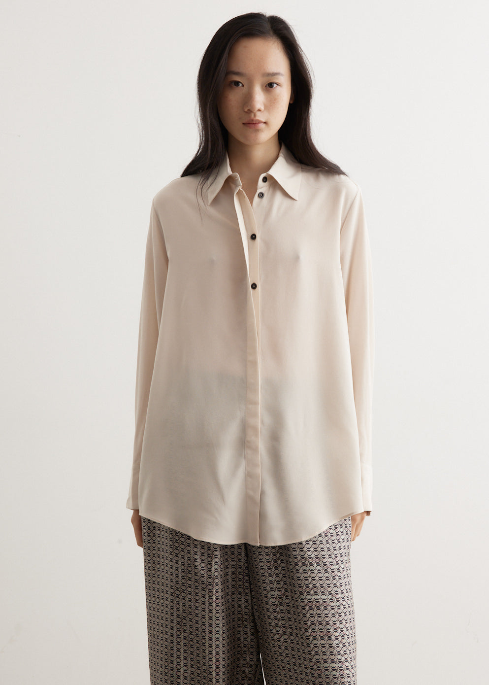 Lilla Silk Shirt