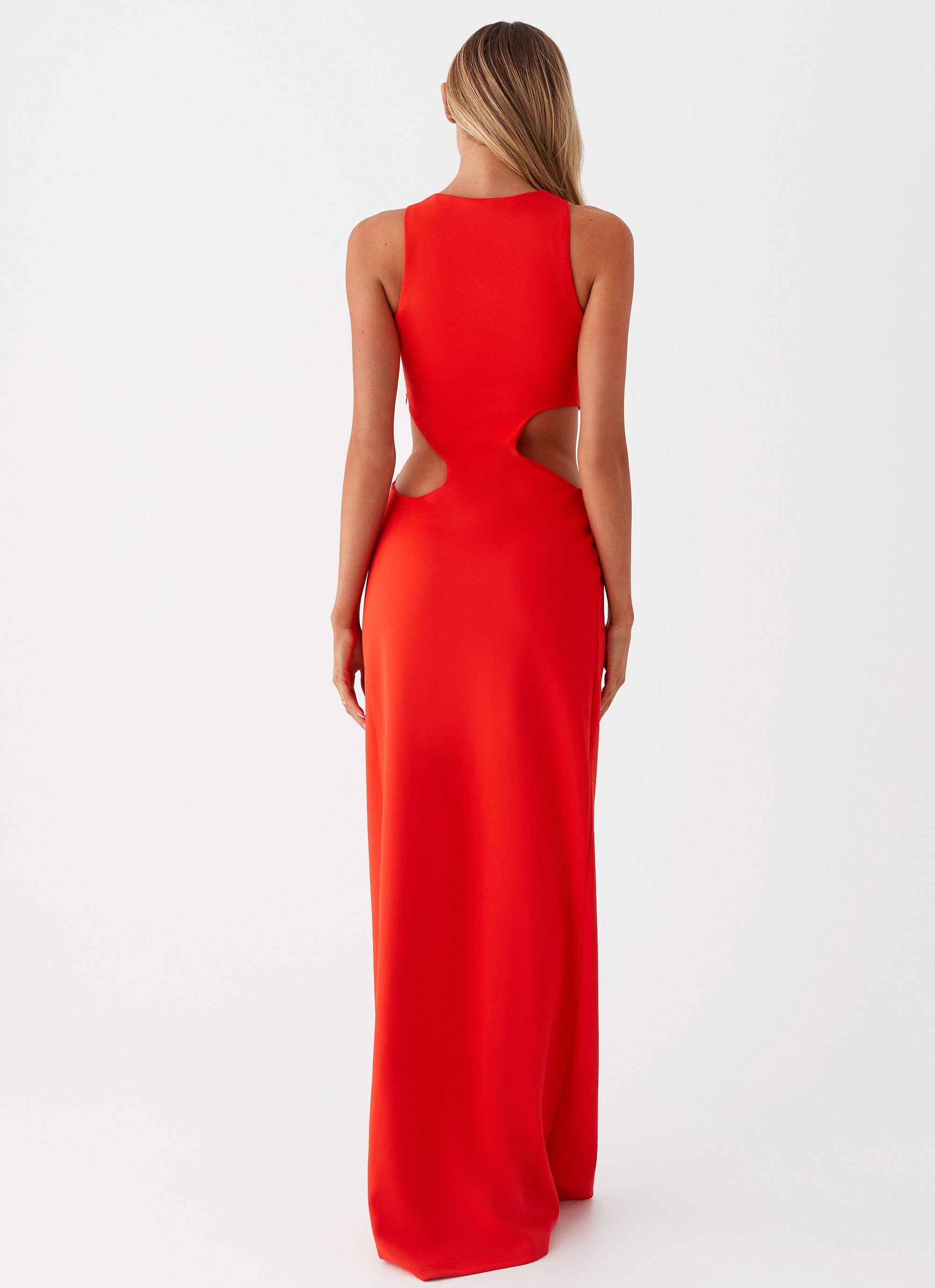 Vaeloria Maxi Dress - Red