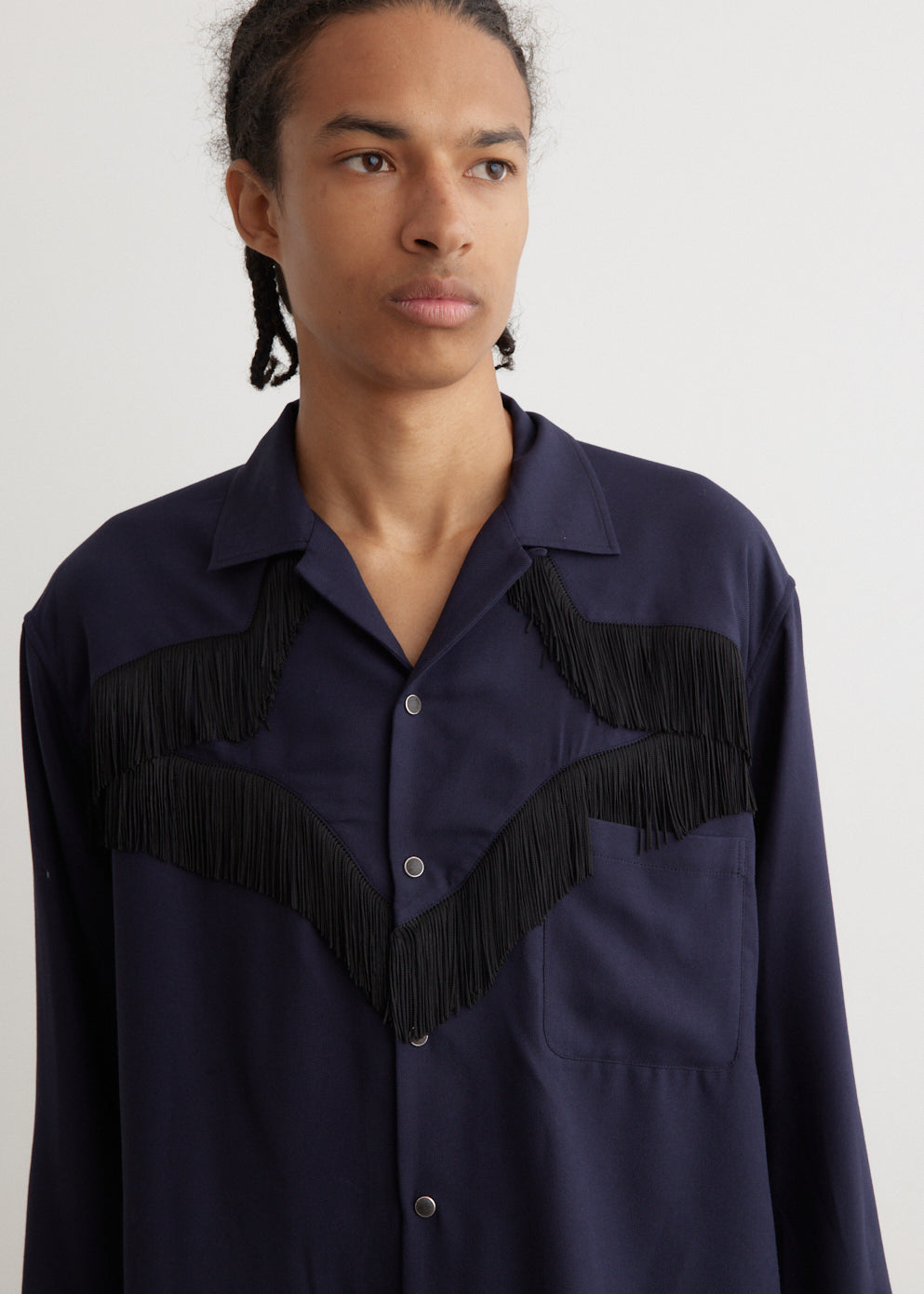 Viyella Fringe Shirt