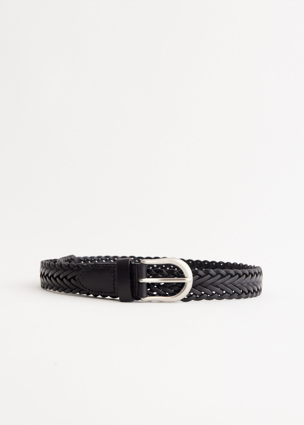 Leather Mesh Belt