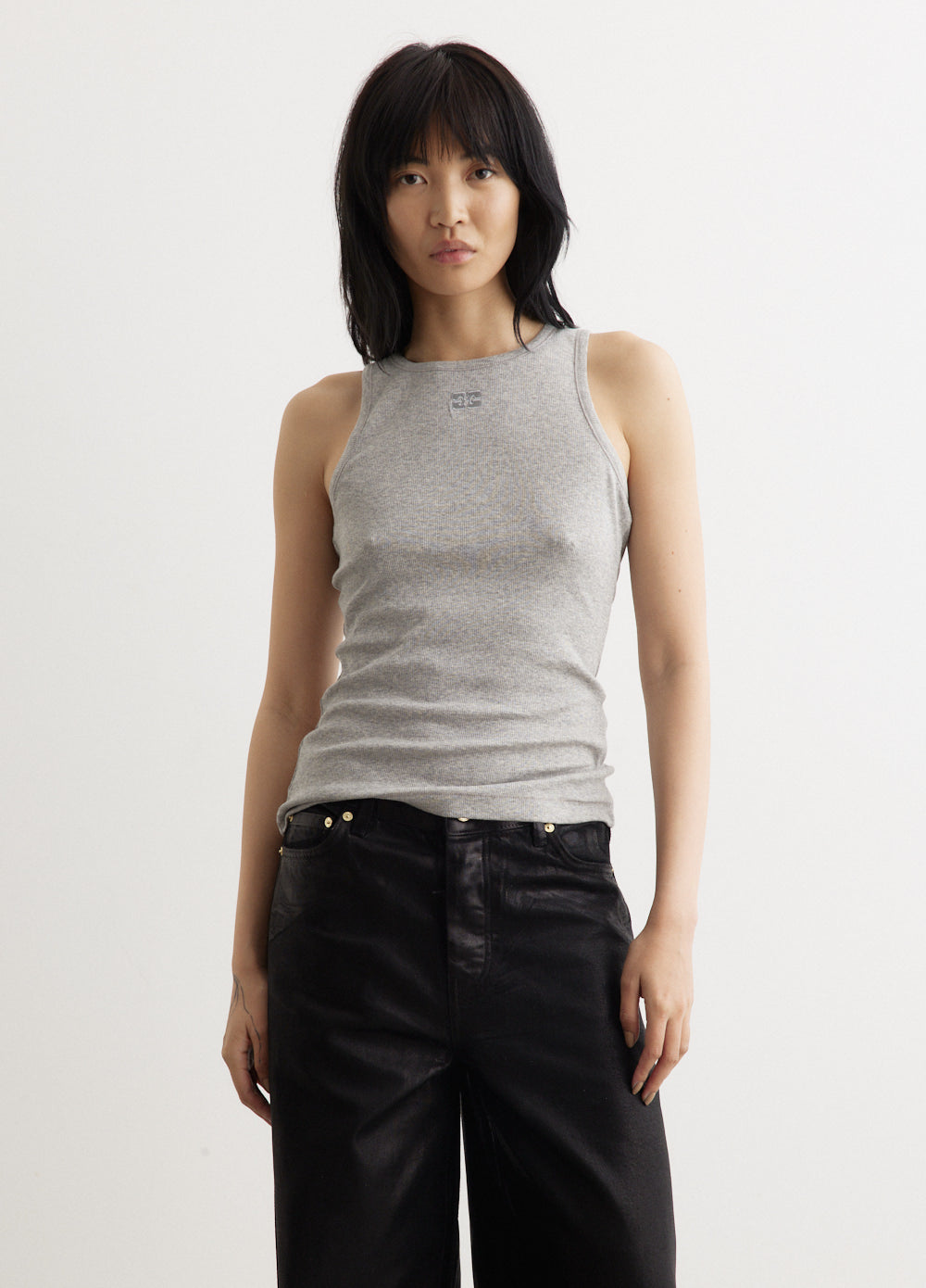 Soft Cotton Rib Tank Top