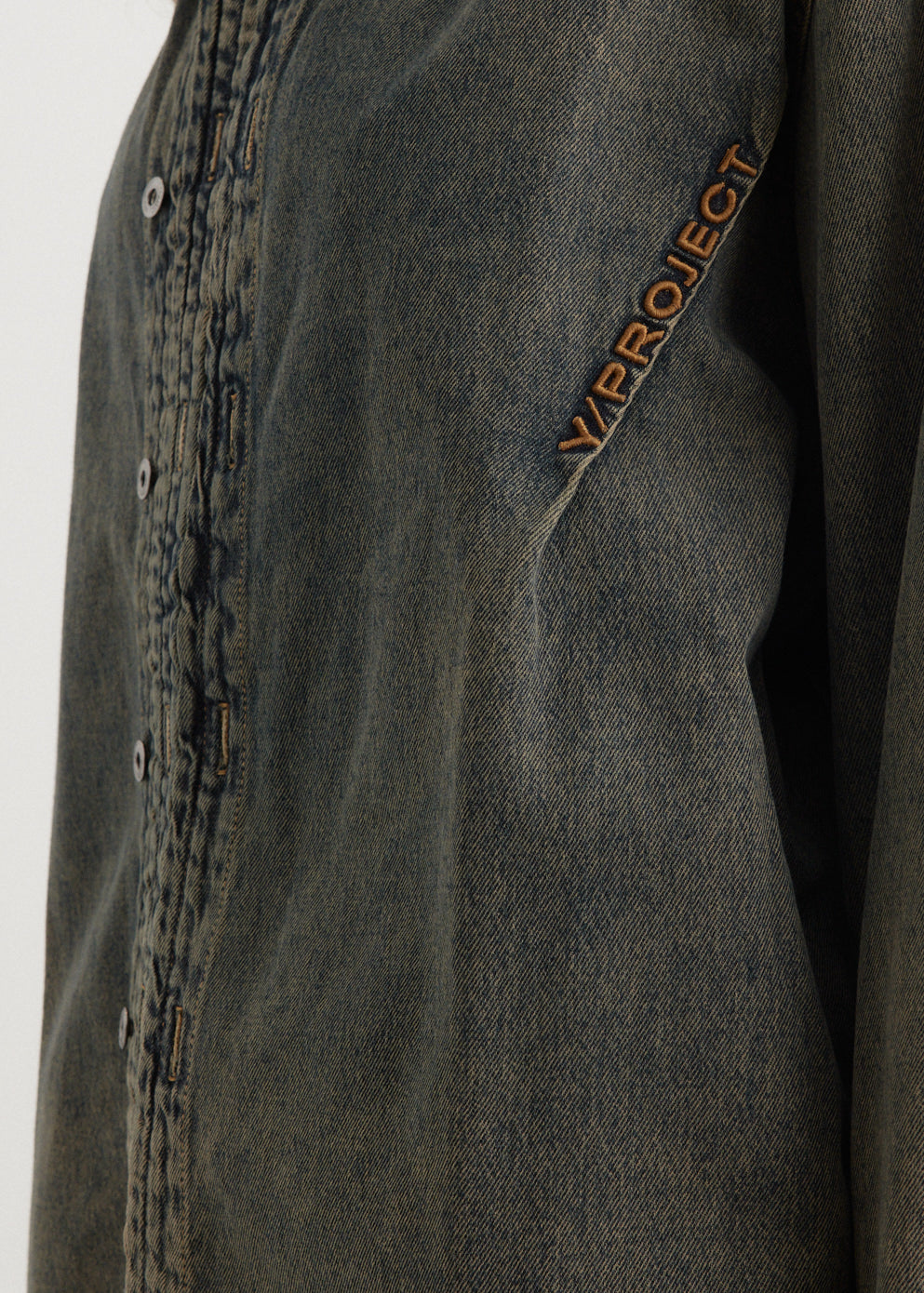 Hook And Eye Denim Shirt