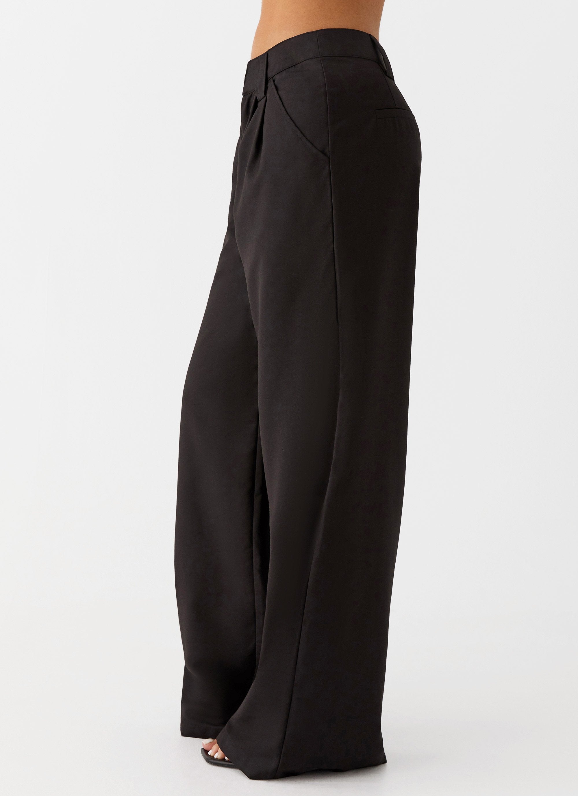 Siena Style Tailored Pants - Black