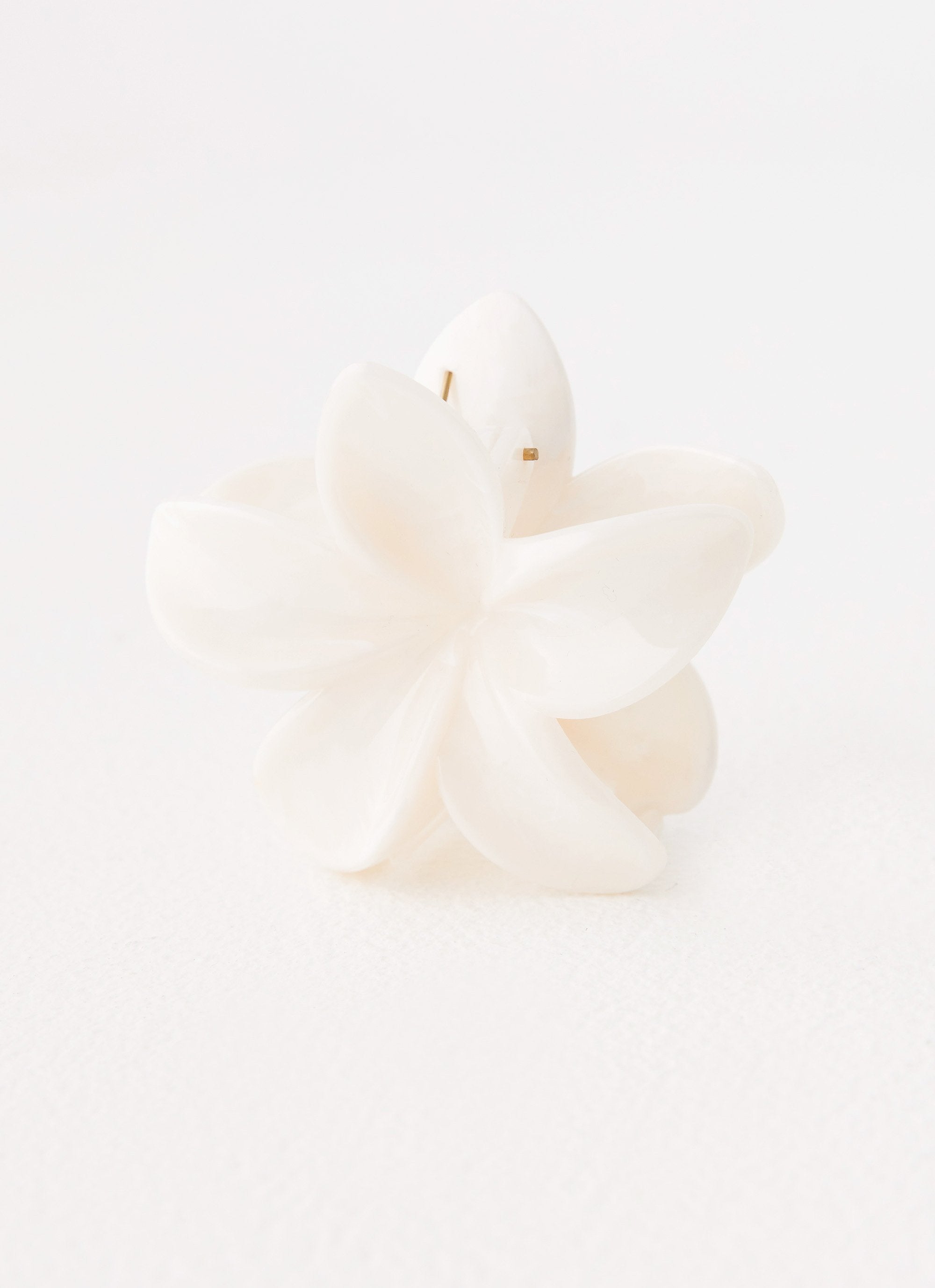 Daylight Hours Hair Clip - White