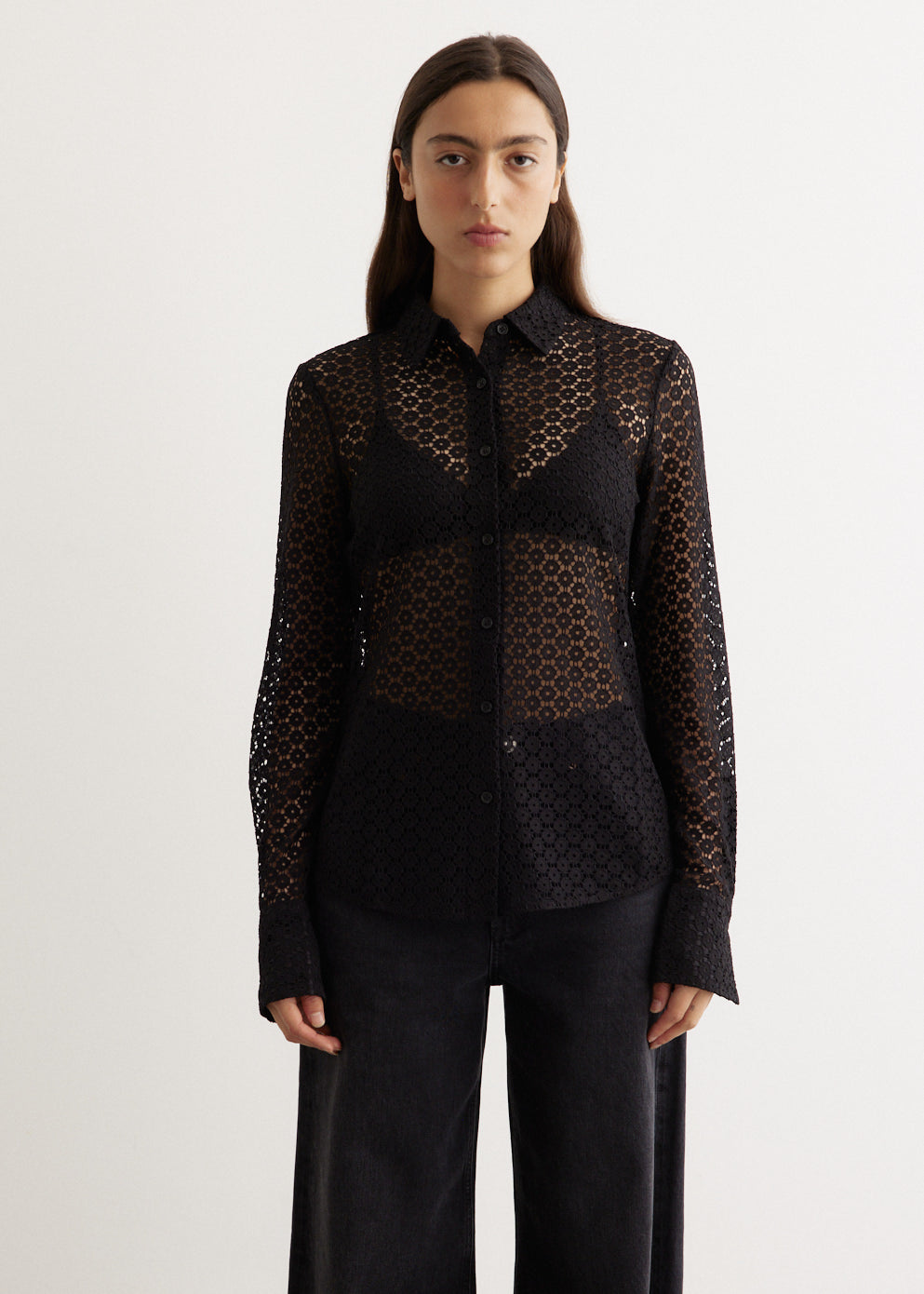 Yvette Lace Shirt