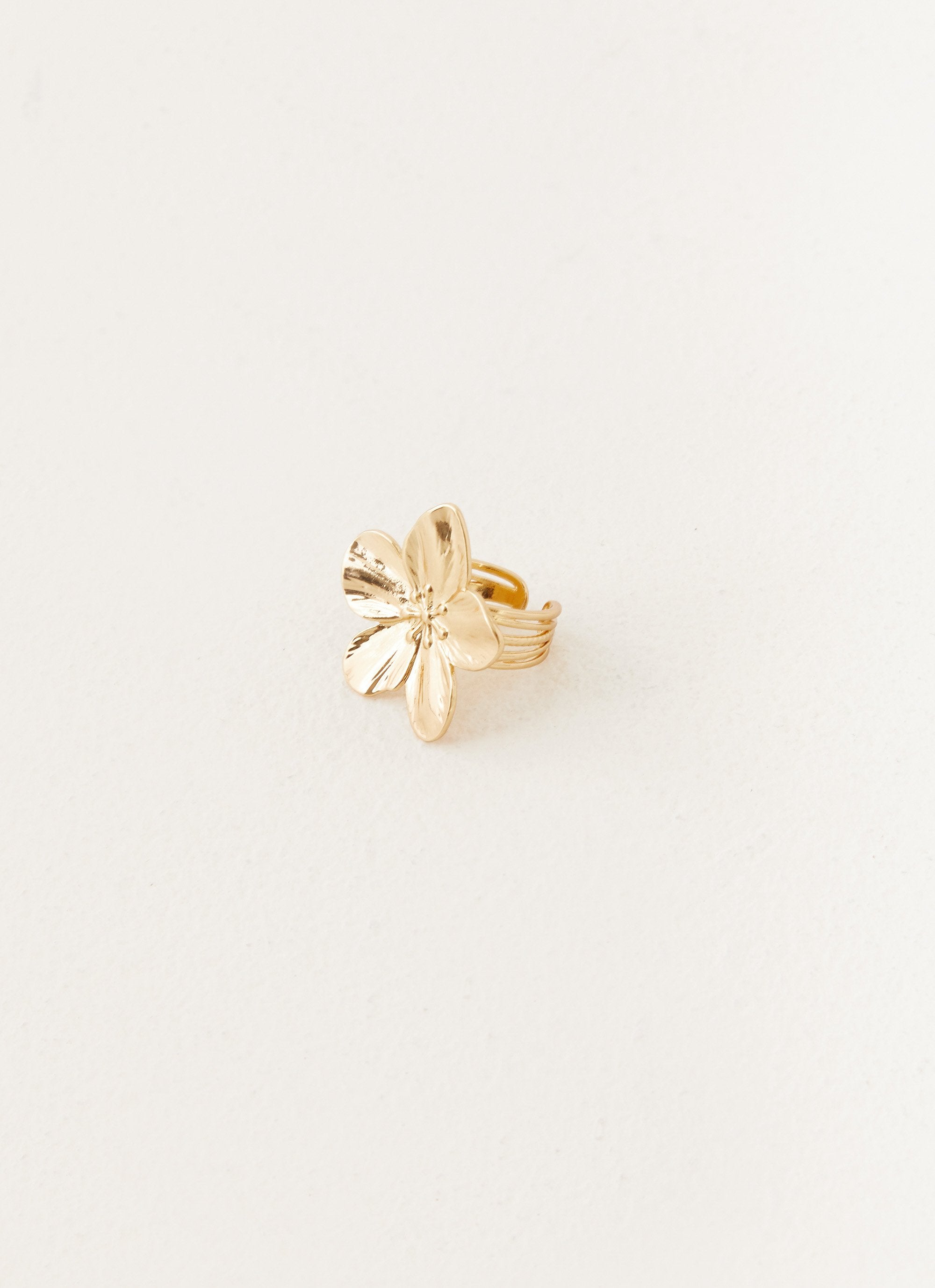 Nurture Flower Ring - Gold