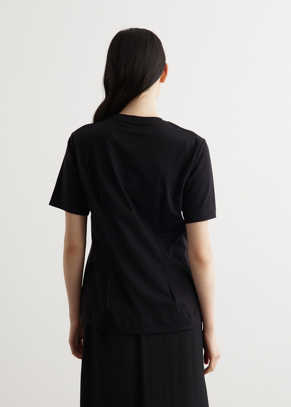 Panelled Bust Detail T-Shirt