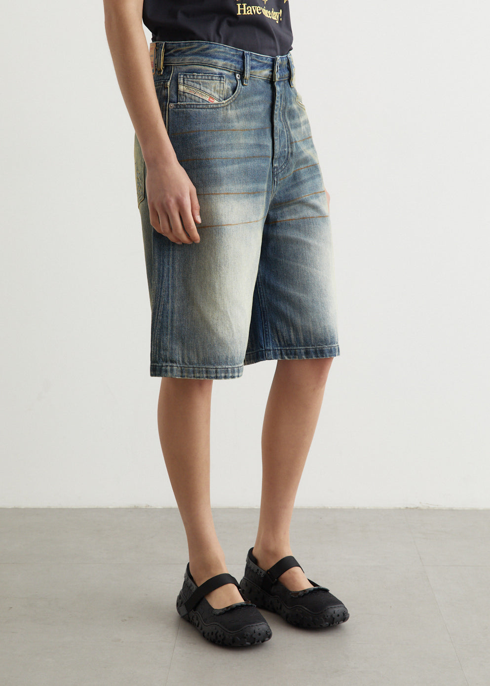 De-Sire-Short Calzoncini Denim Shorts