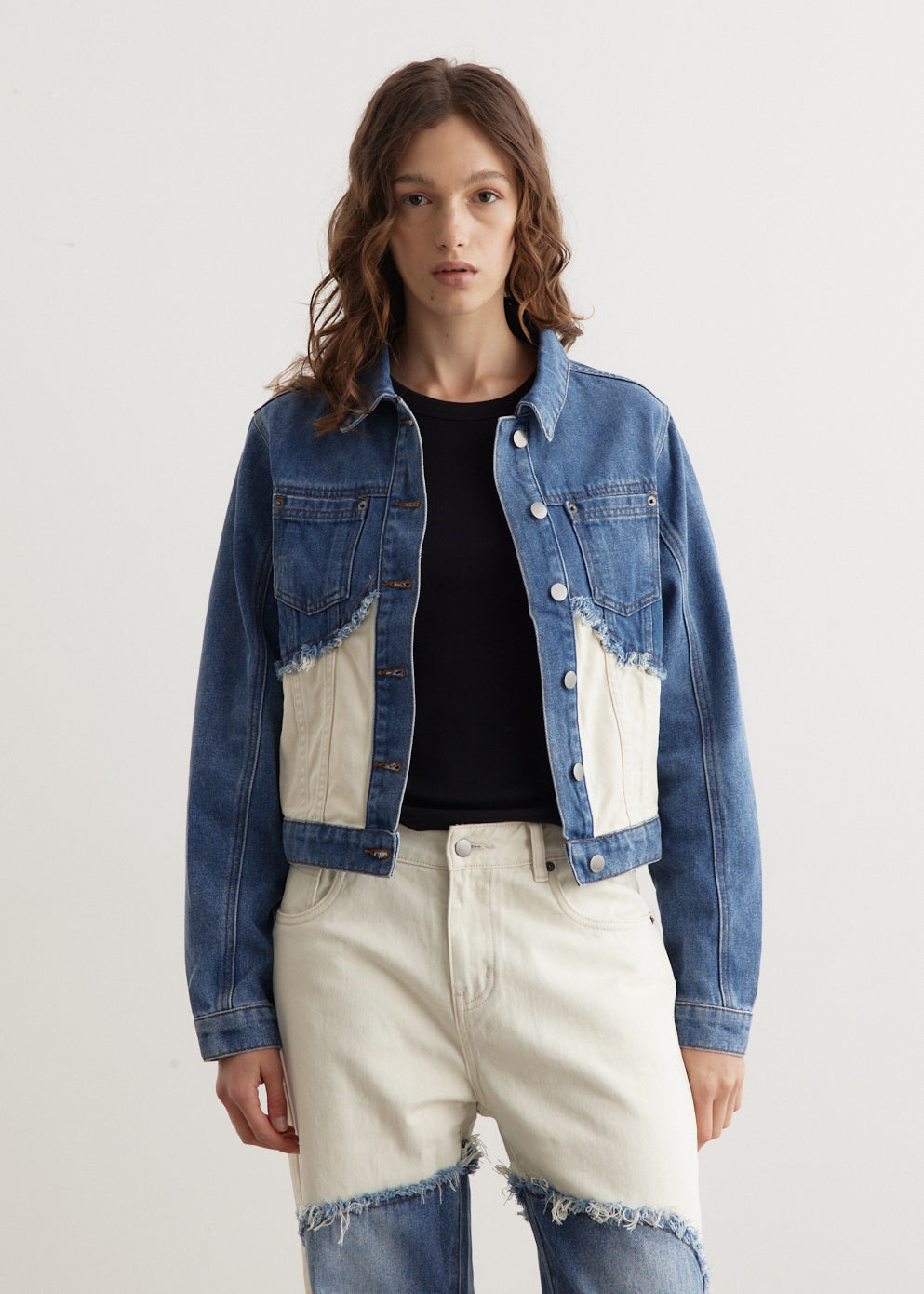 Fray Denim Jacket