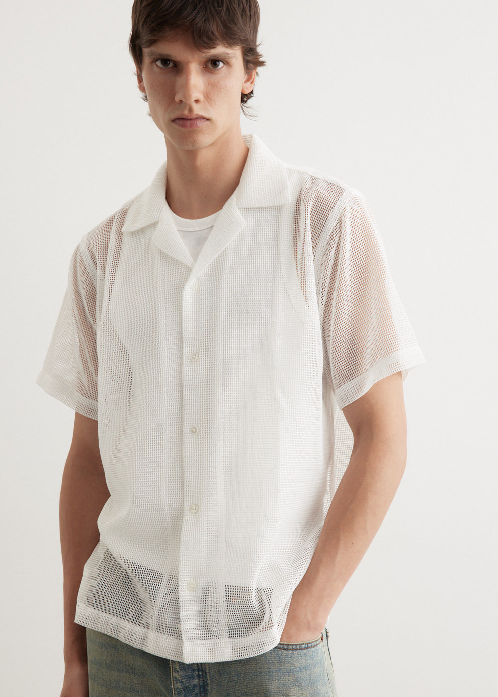 Canty Mesh Short Sleeve Shirt