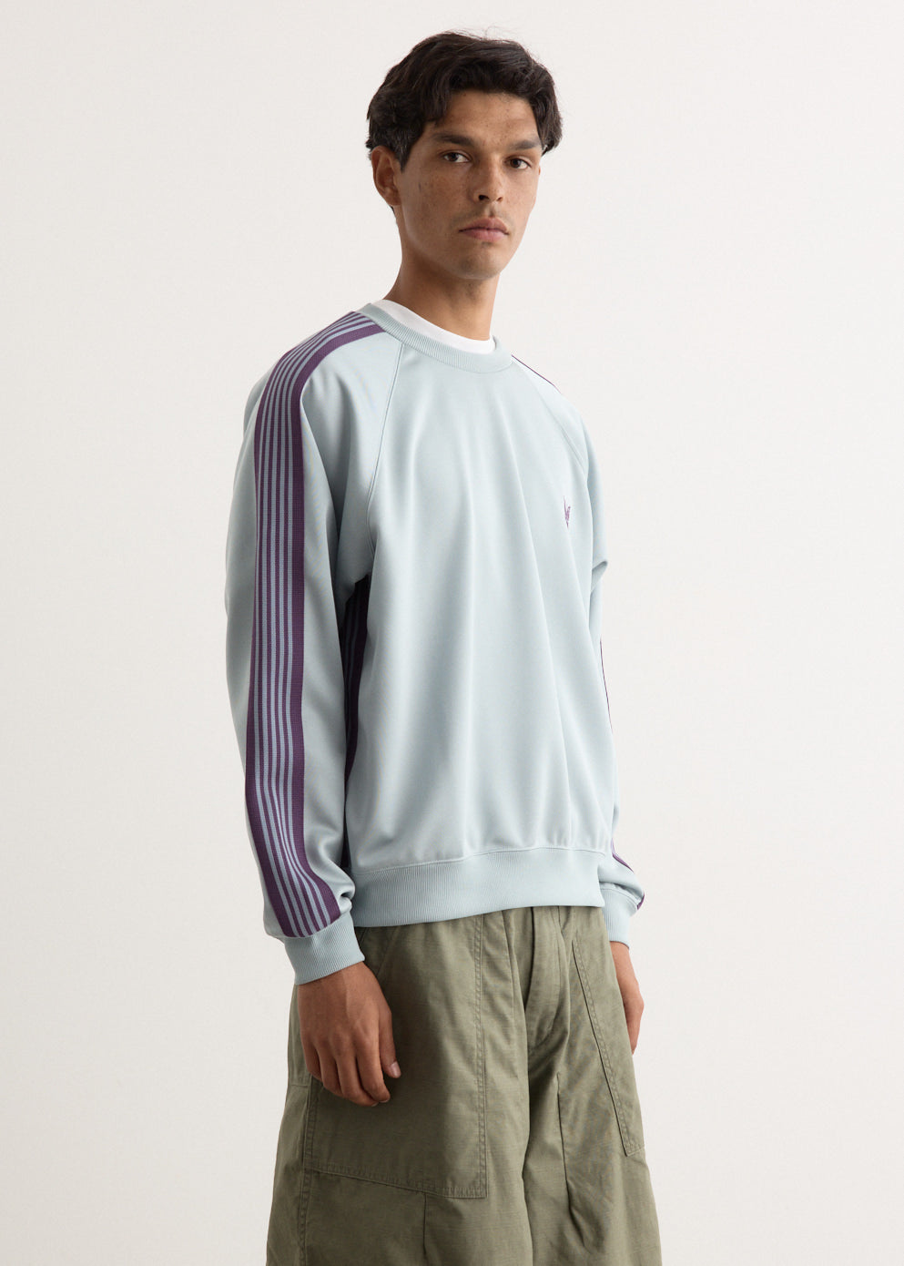 Poly Smooth Track Crewneck Shirt