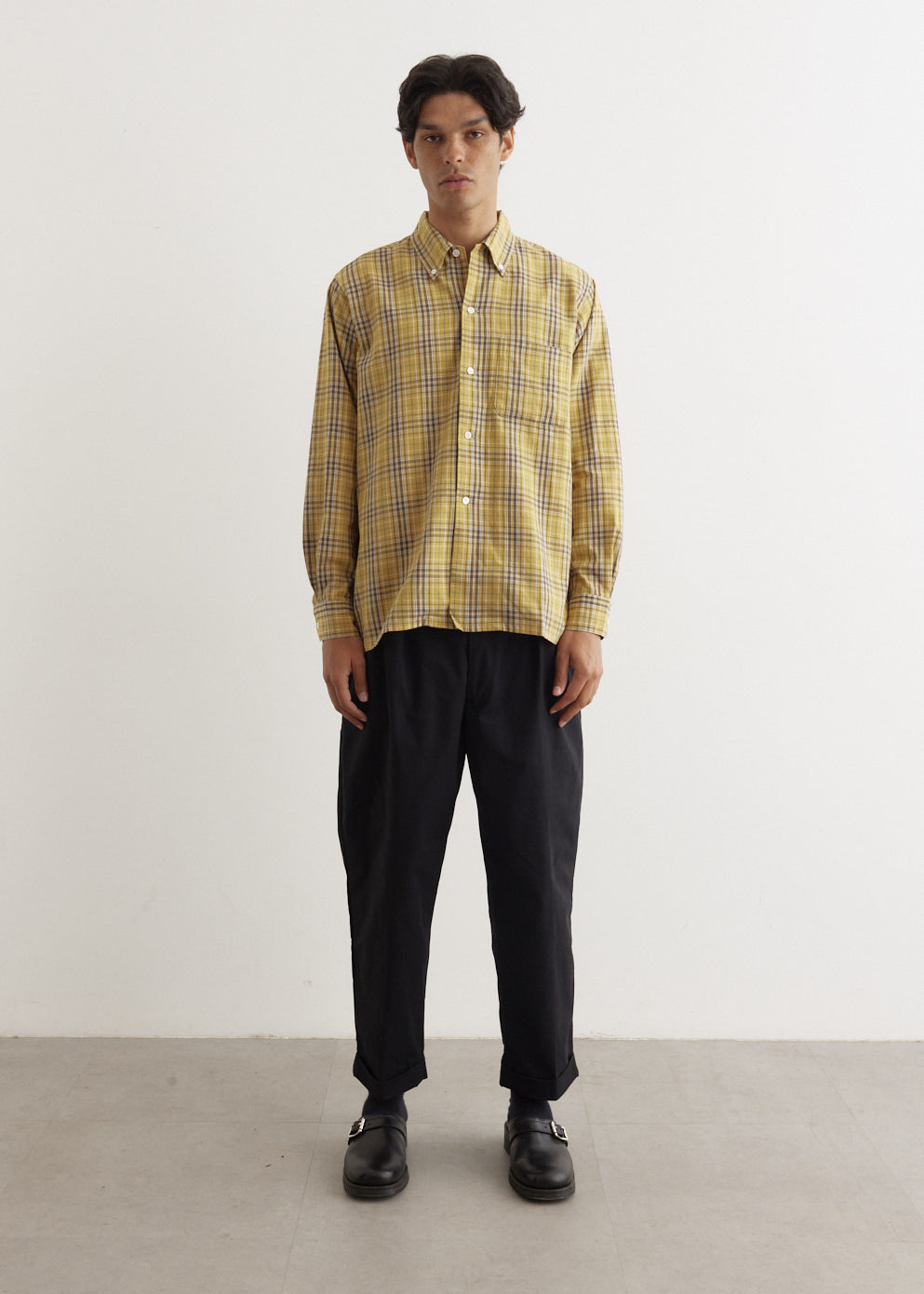 Open B.D. Panama Plaid Shirt