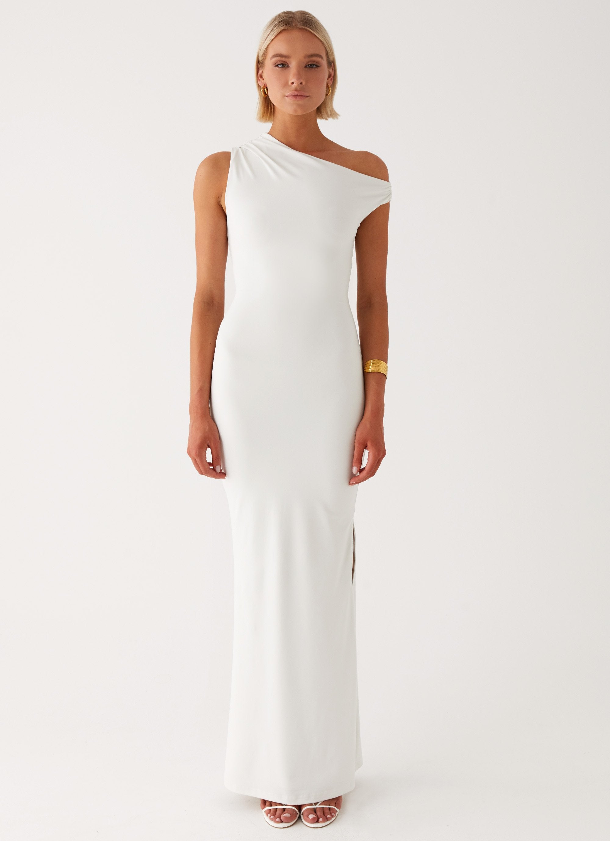 Mendes Maxi Dress - White