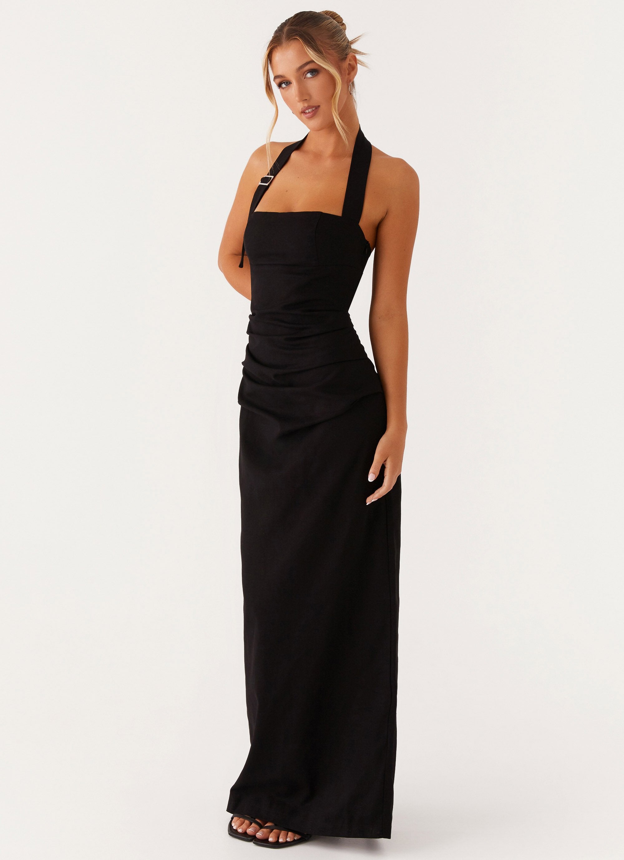 Rumour Has it Maxi Dress - Black