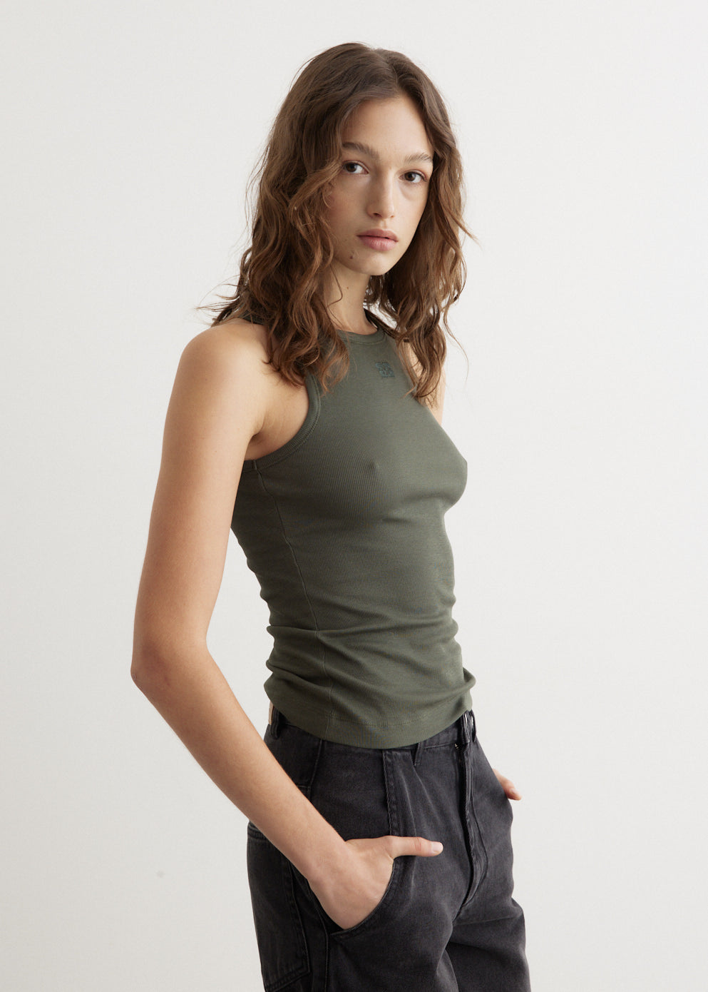 Soft Cotton Rib Tank Top